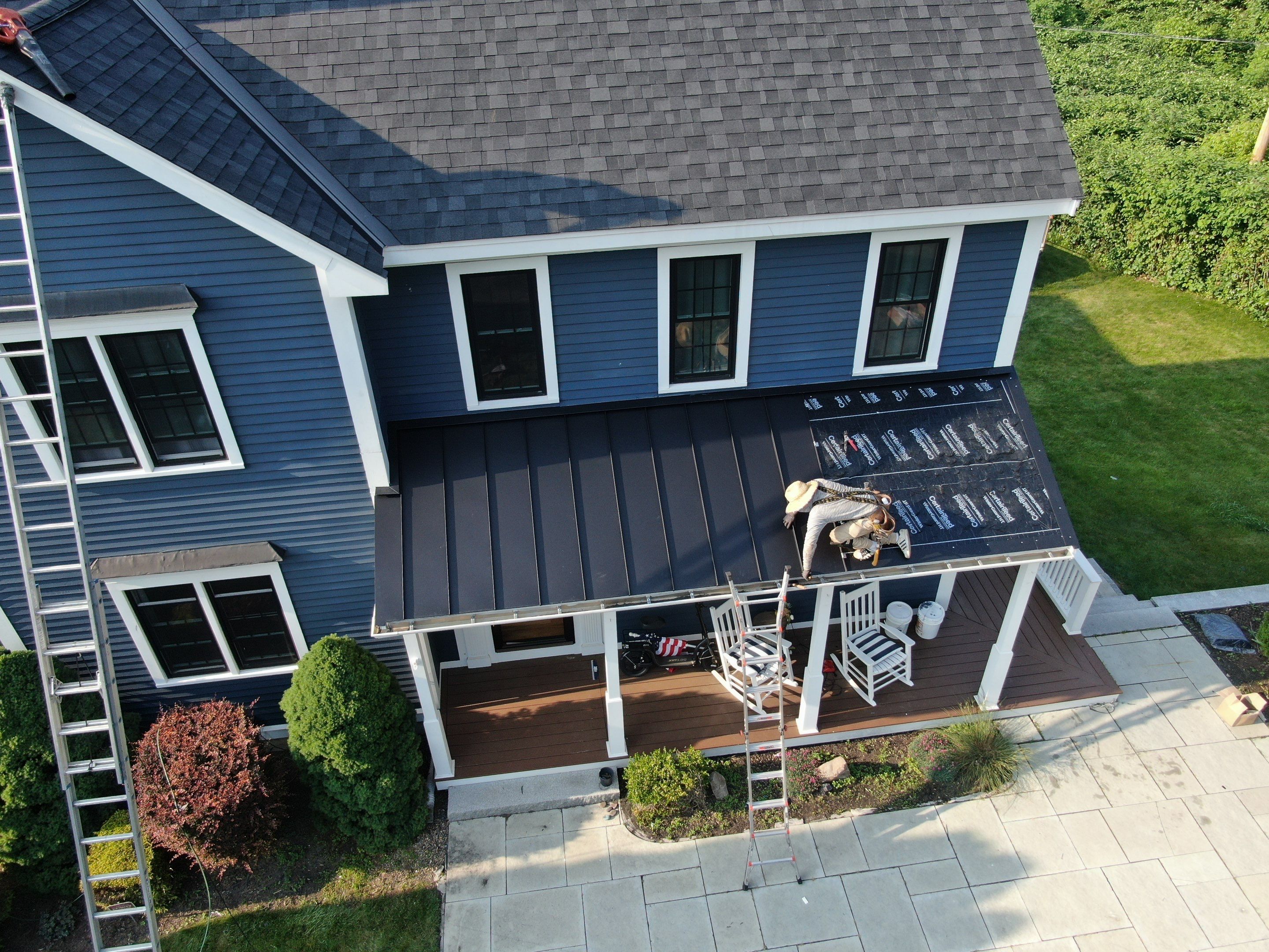 Roof Replacement in Amesbury, MA by Mighty Dog Roofing of Greater Middlesex County