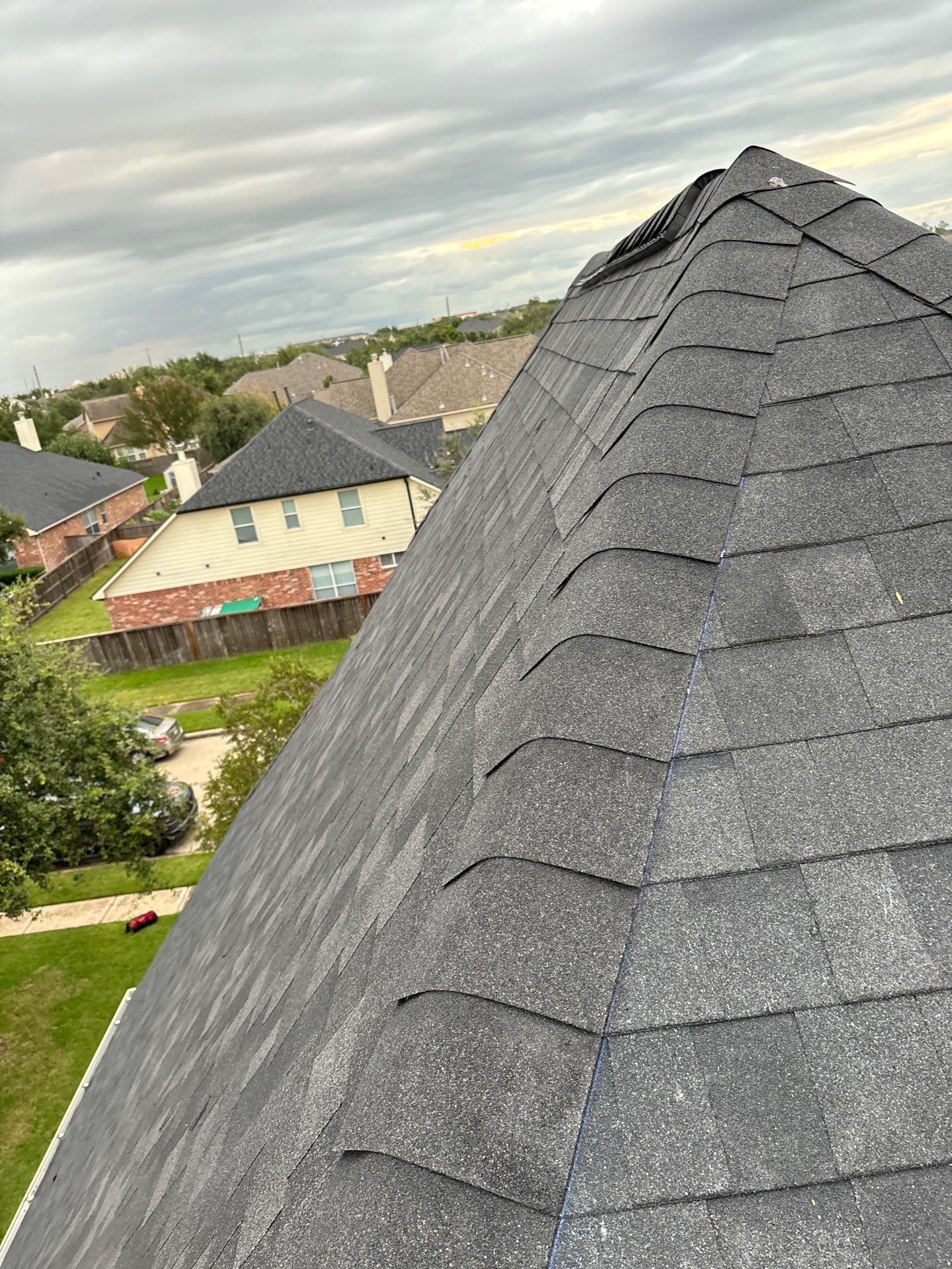 Residential Roofing Installation using Owen's Corning Duration (Lifetime) Shingles by Roof Repair Company