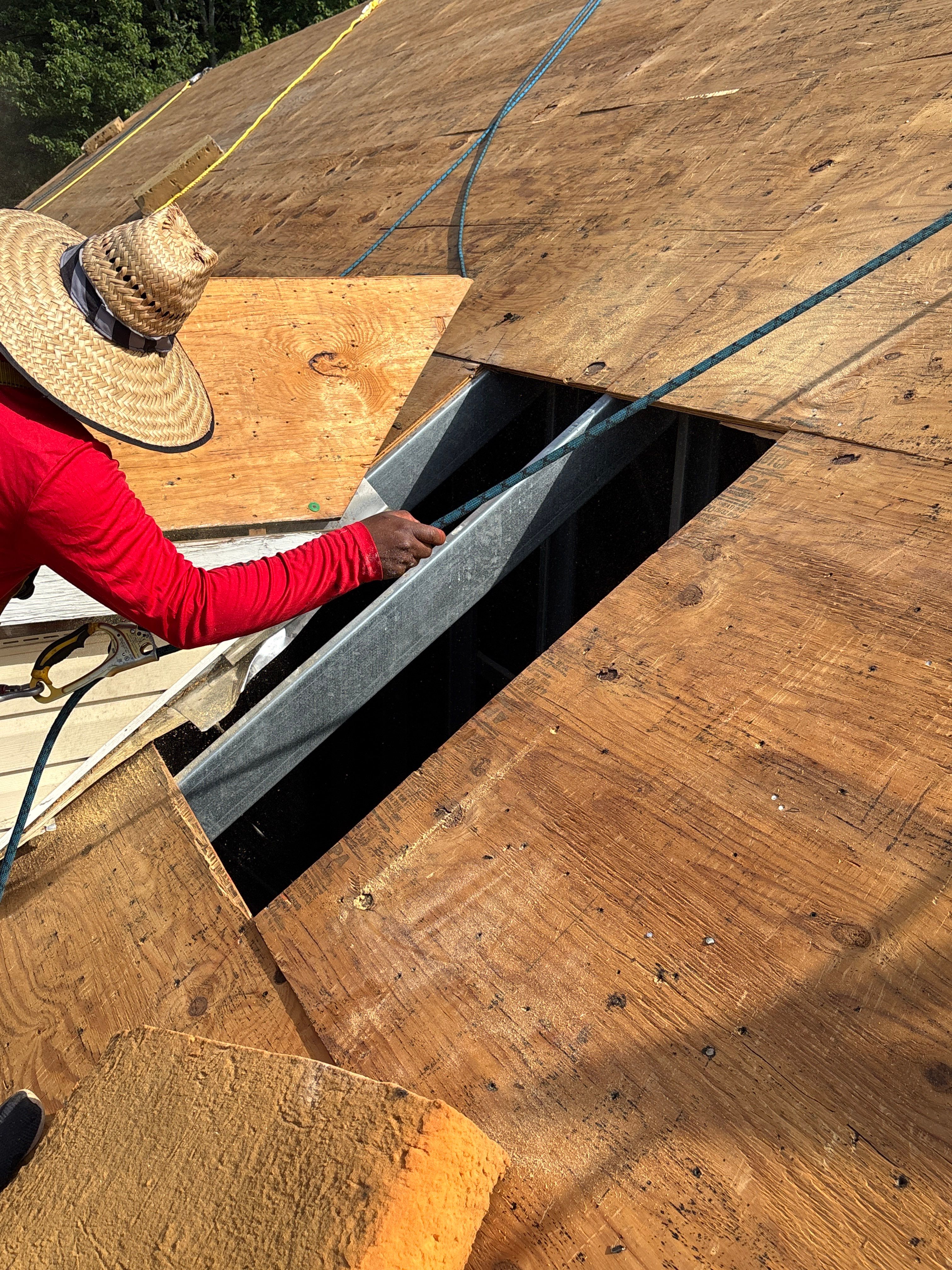 Roof repair by Deerfield Roofing LLC