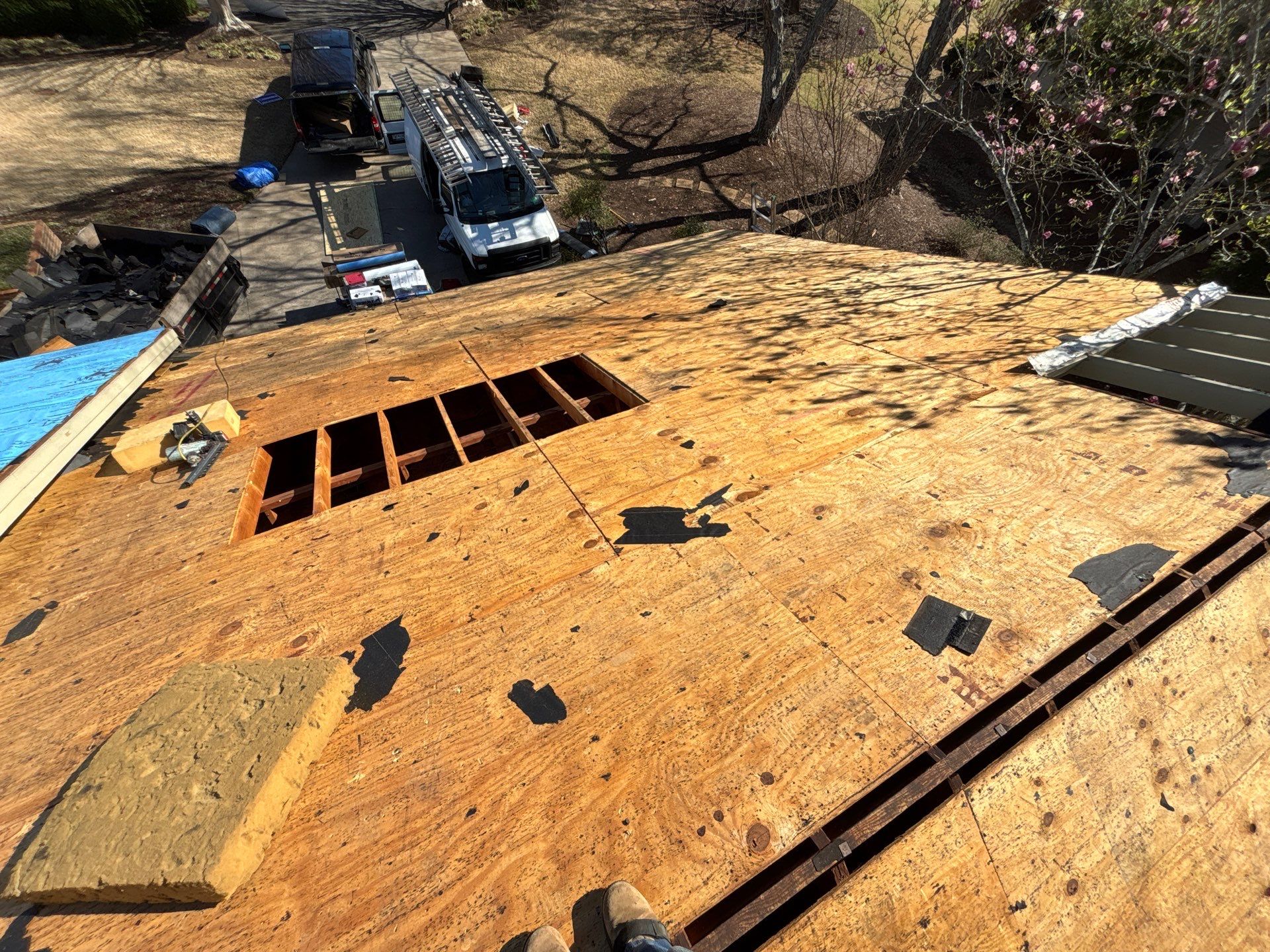 Easley Residential Roof Replacement Using CertainTeed Landmark Shingles by Roofers LLC