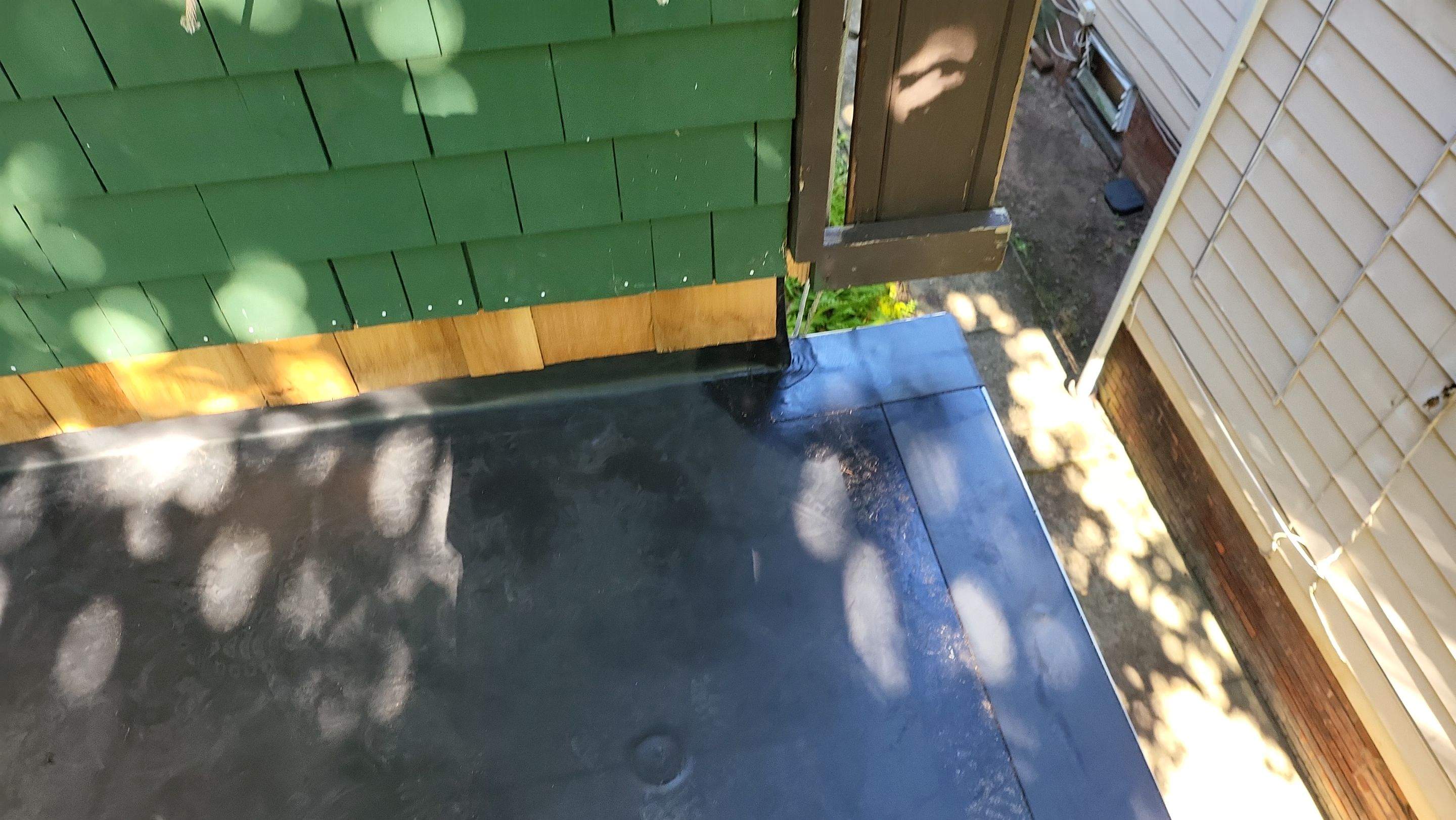 Deck Installation using EPDM substrate by A Plus Exterior