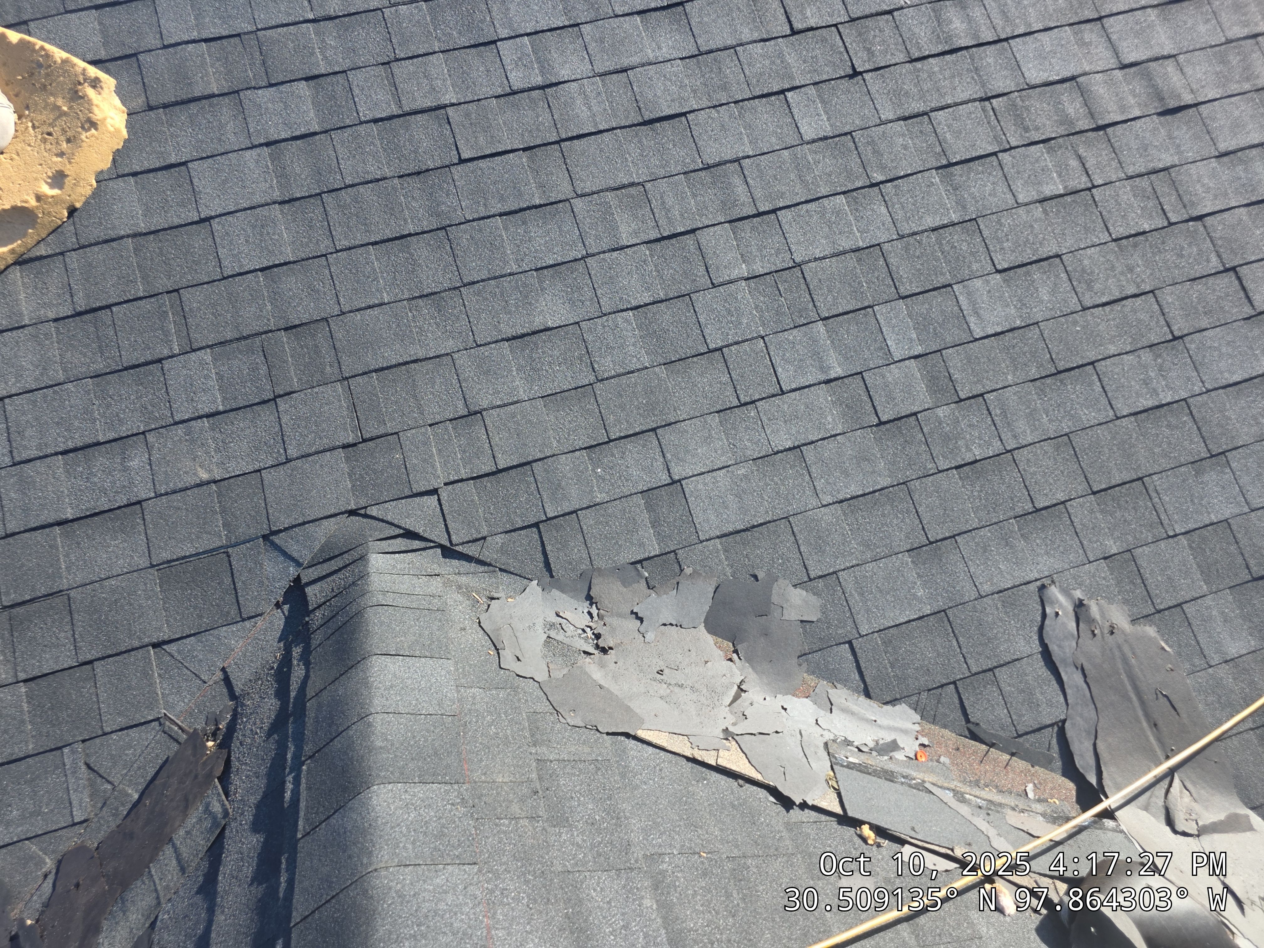 Residential Roofing Replacement and Exterior Restoration in Leander, Texas by Caliber Restoration LLC