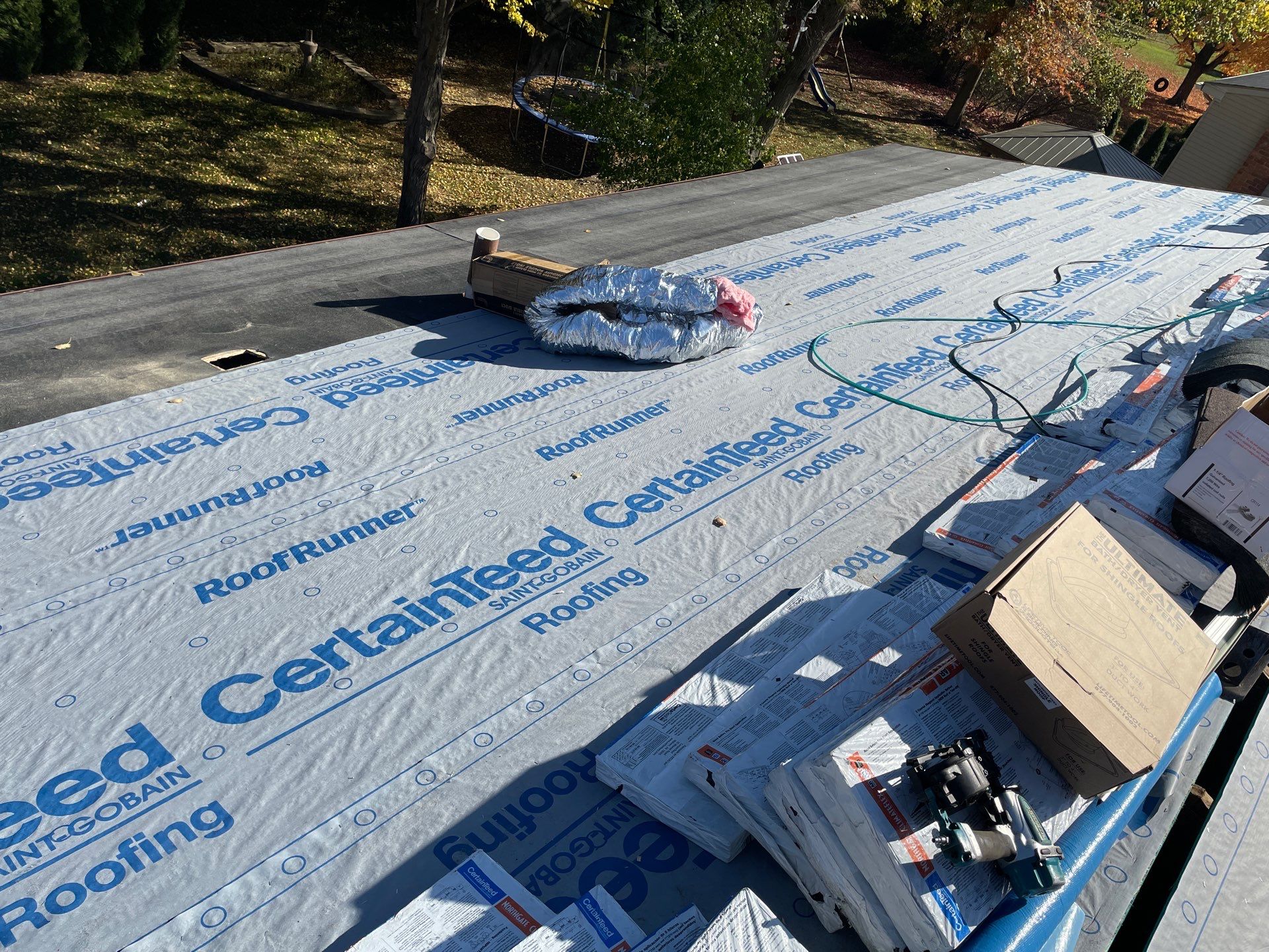 Roof Replacement using CertainTeed Landmark by 180 Contractors