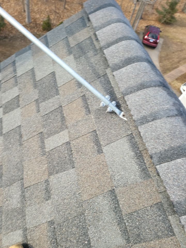 Residential Roofing Installation using Owens Corning TruDefinition Williamsburg slate by A Plus Exterior