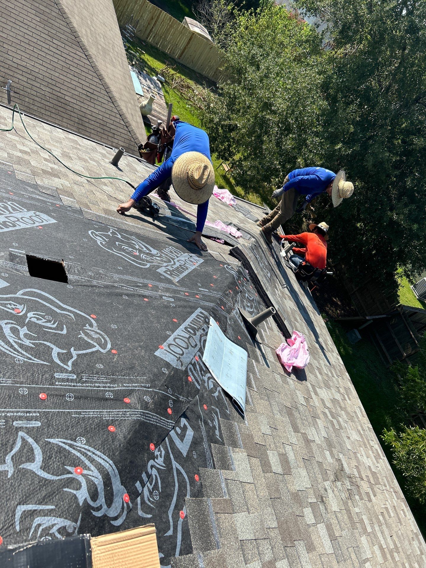 Residential Roofing Repair using Owen's Corning Duration (Lifetime) Shingles by Roof Repair Company