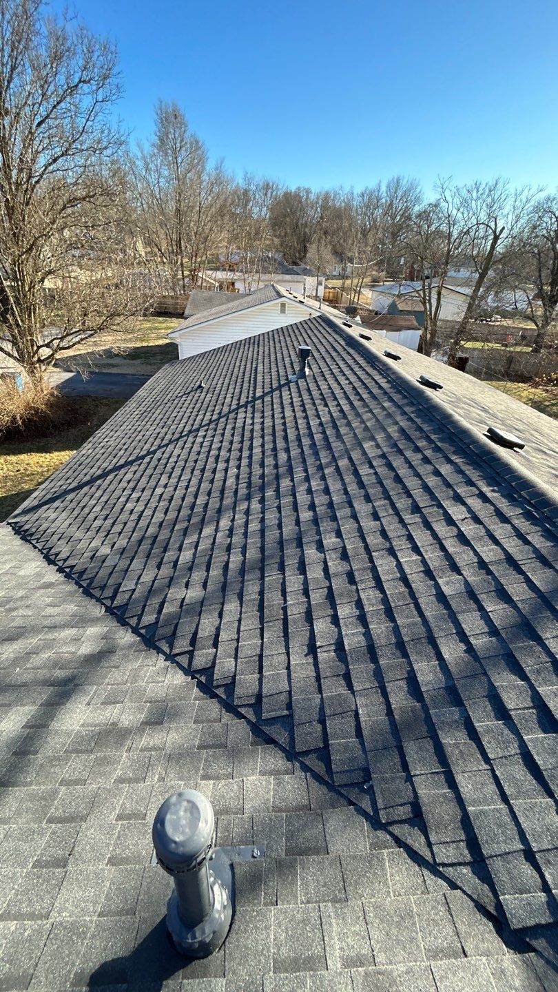 Residential Roof + Gutters & Downspouts Install  by Titan Commercial & Residential Roofing 