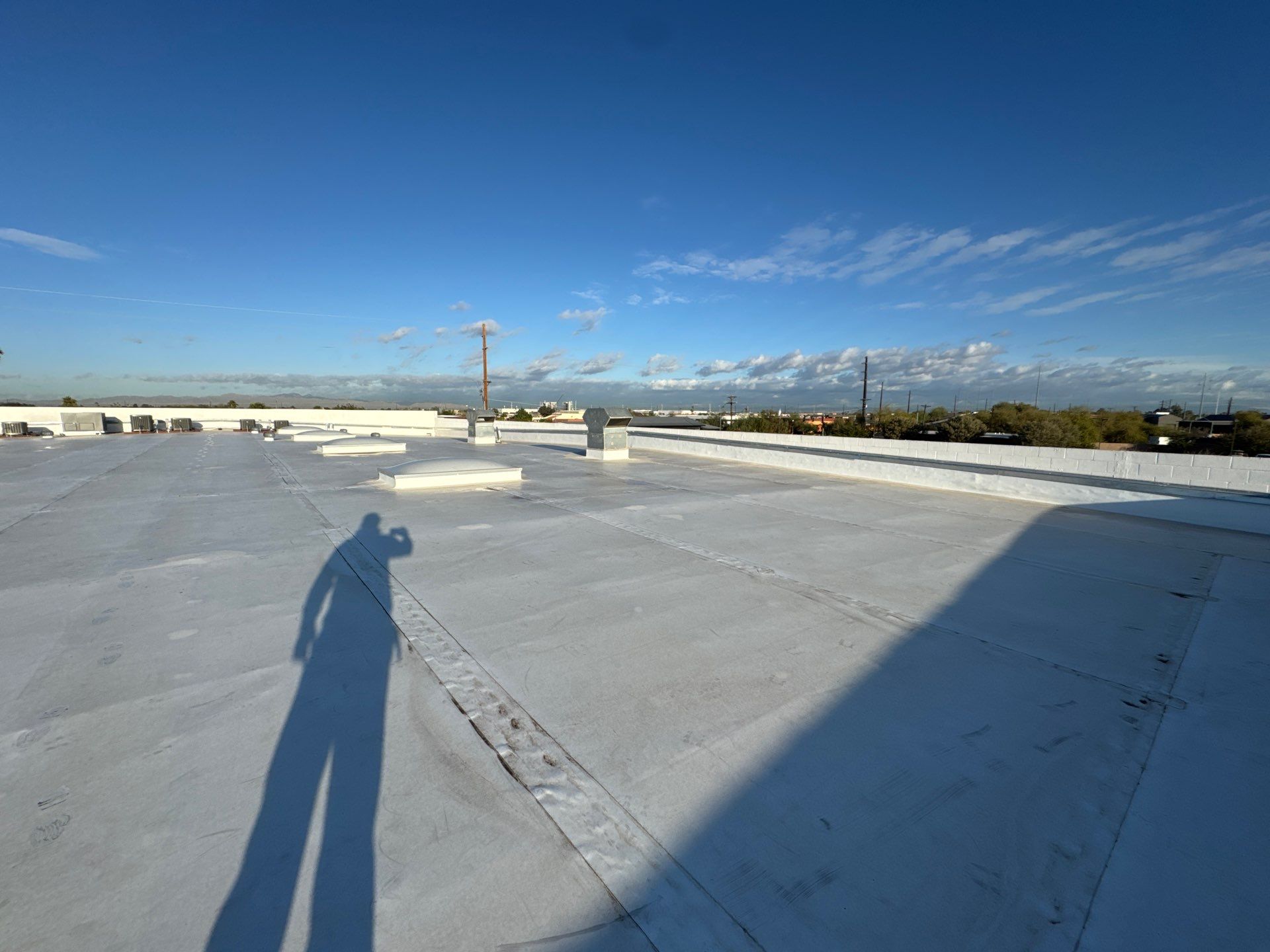 Commercial Warehouse Restoration in Glendale, AZ by Dry Creek Roofing