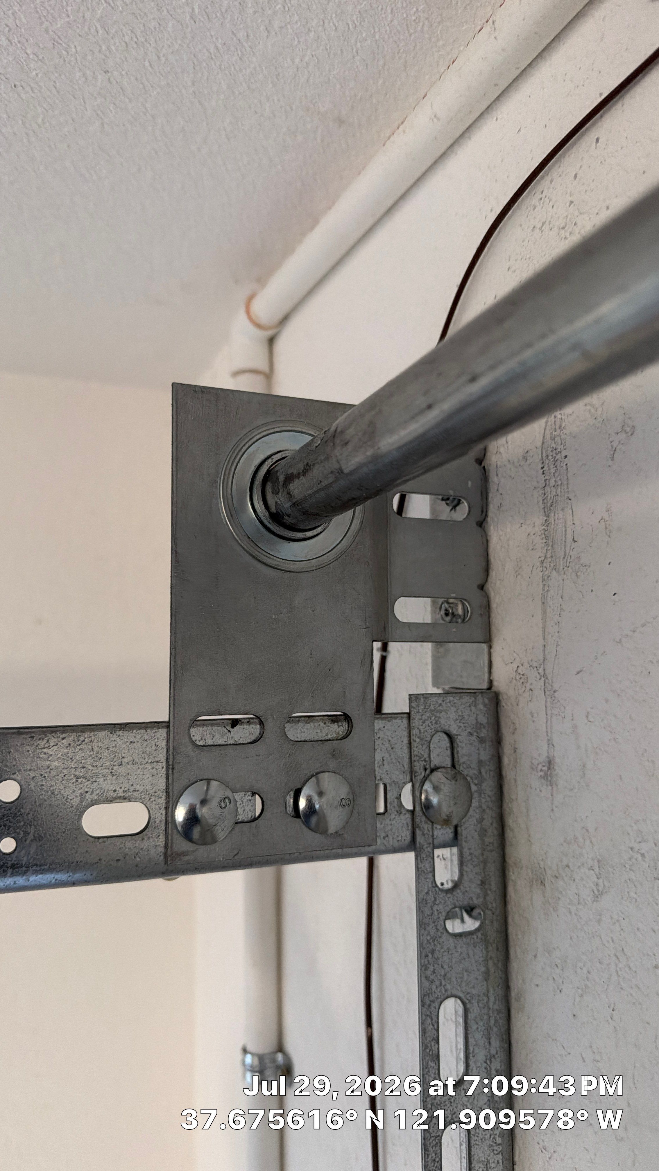 Torsion Spring Replacement and Hardware Upgrade in Pleasanton by Valiant Garage Door