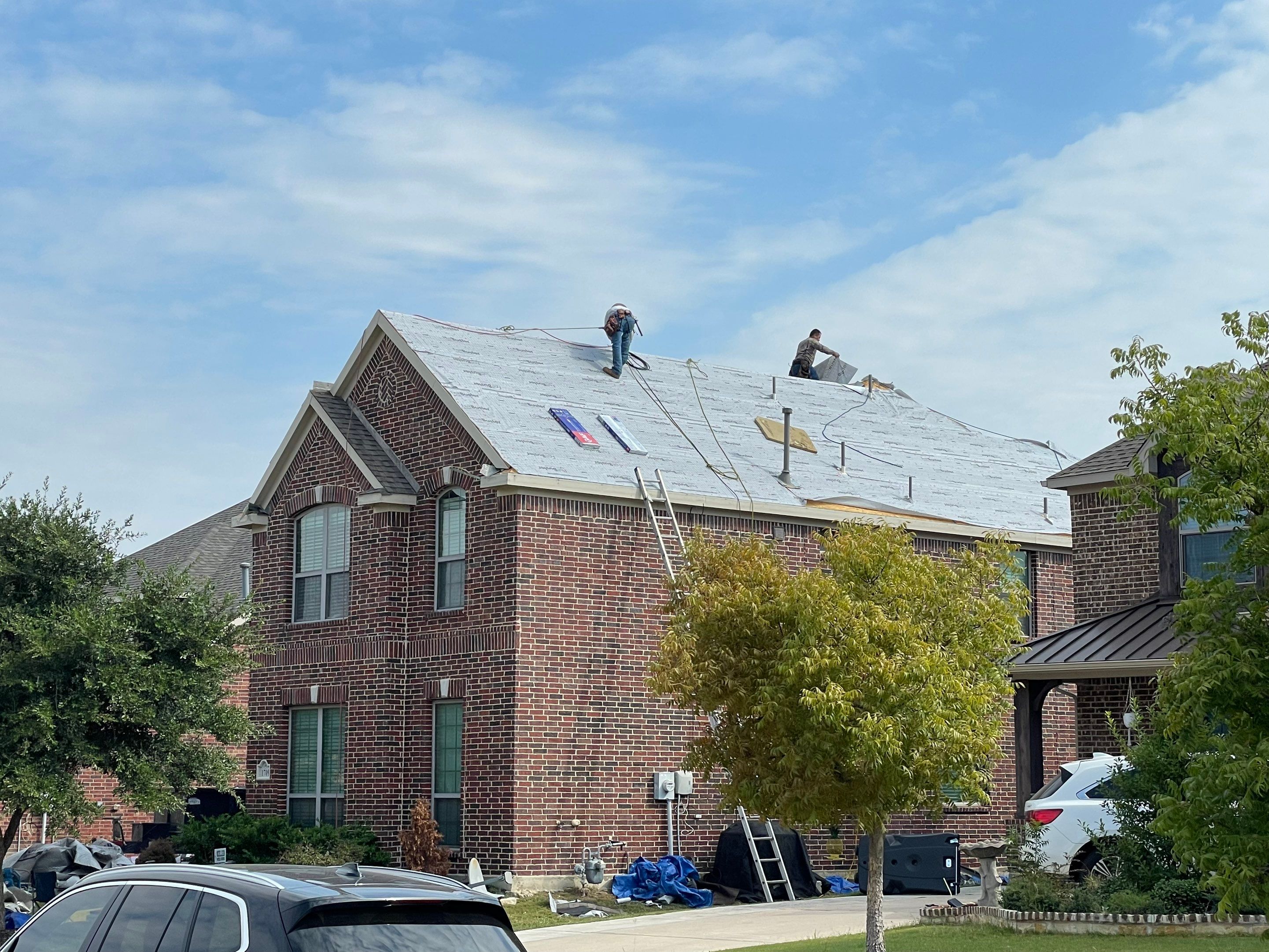 Project in Keller  by Zeus Exteriors