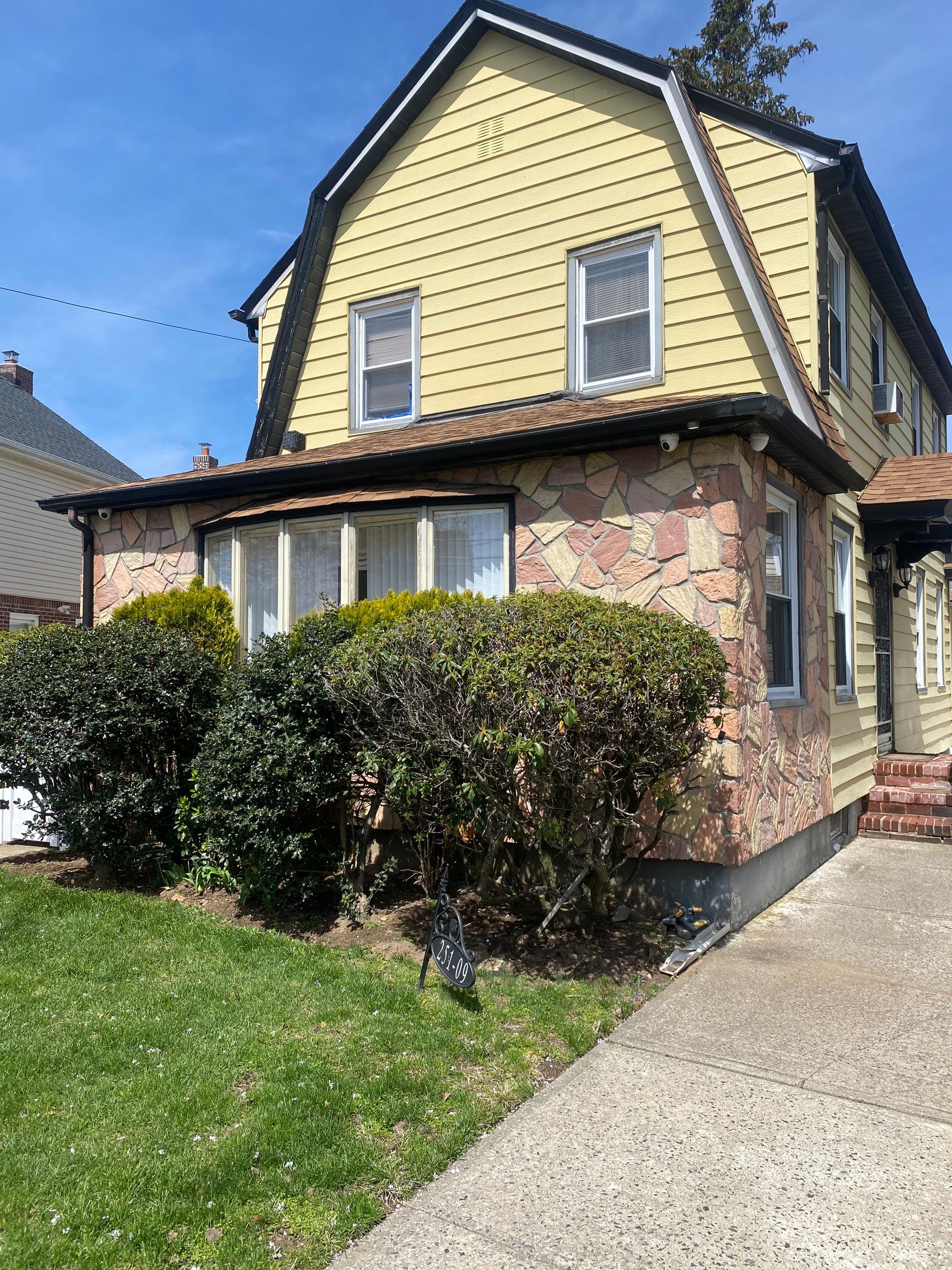 Full House Installation 5" black seamless gutters and 2x3 leaders using 5" black K style seamless gutters and 2x3 black leaders by Above All Gutters