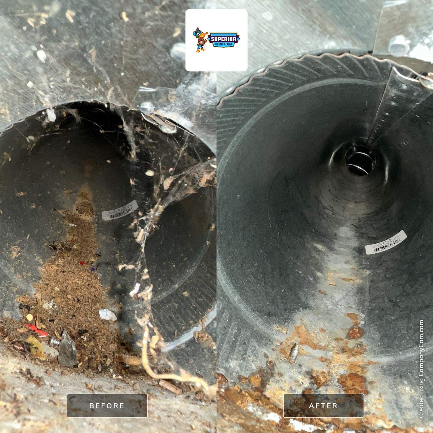 Air Duct Cleaning with a Vacuum Truck in Oakland, PA by Superior Air Duct Cleaning