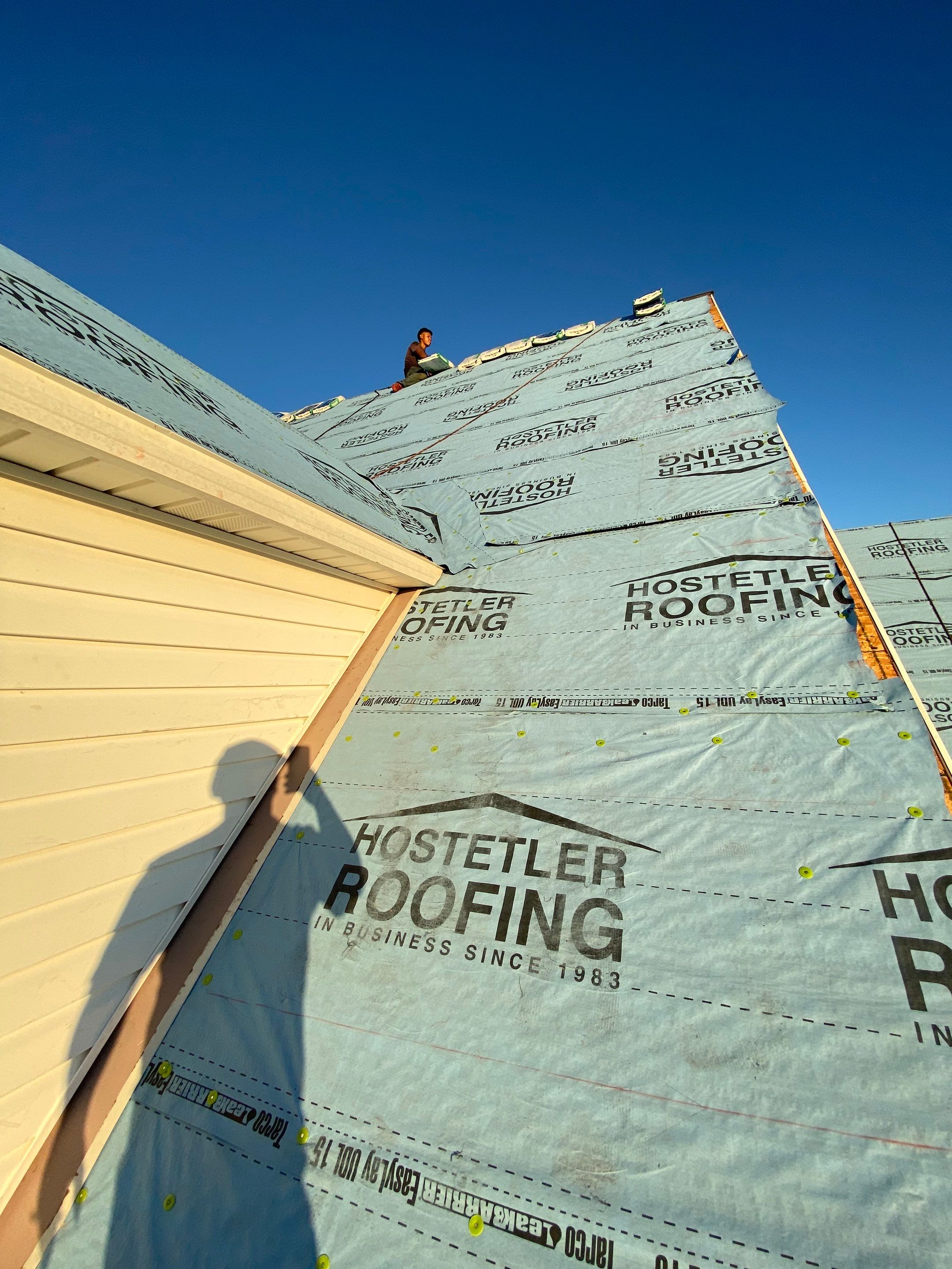 Residential Roofing Repair using Malarkey Vista: Storm Gray by Hostetler Roofing