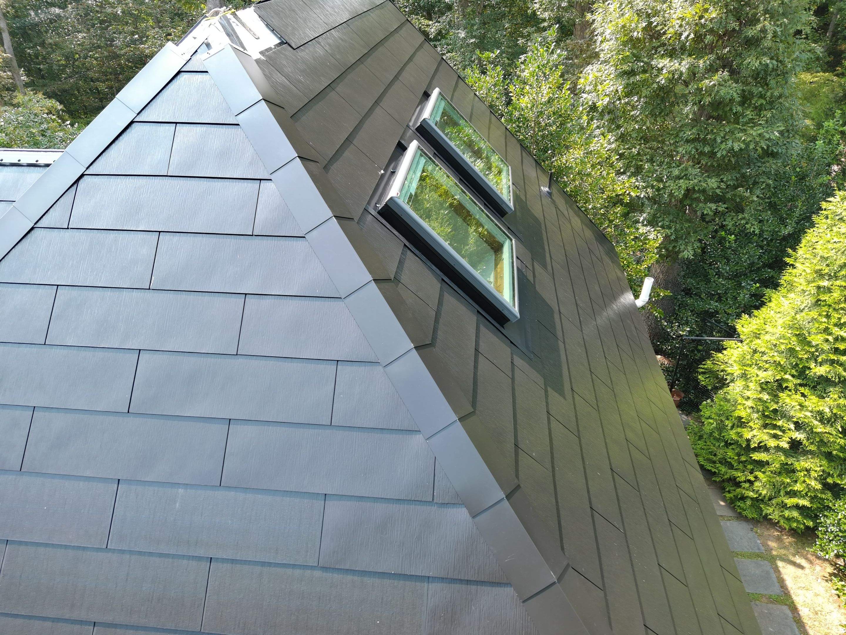 Extravagant Tesla Solar Roof in Maryland by American Home Contractors
