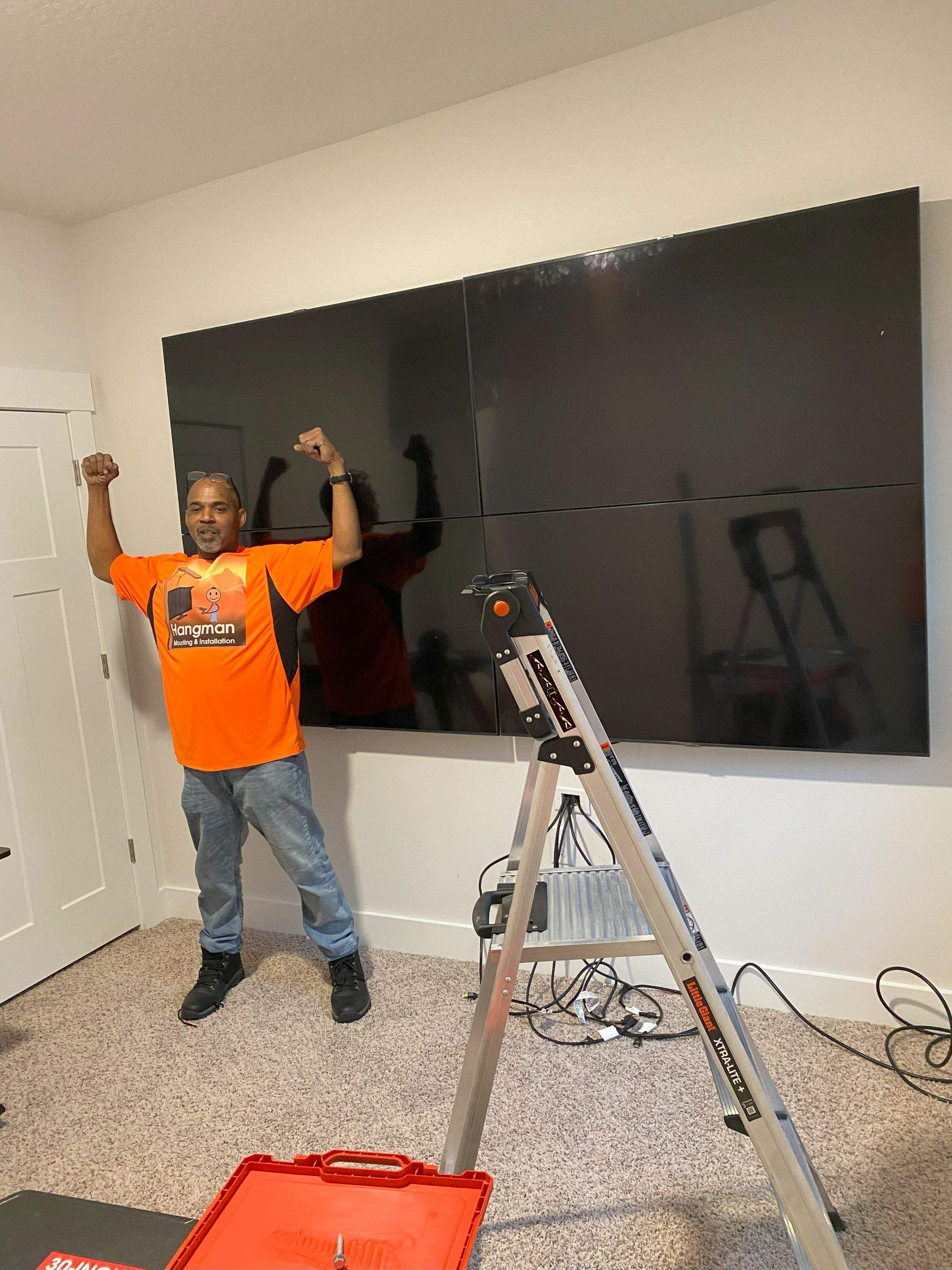 Custom TV Mounting Projects by Hangman Mounting & Installation 