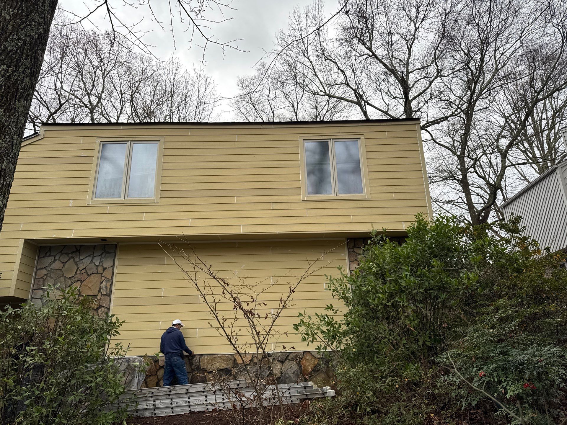Full Exterior Siding Replacement and Deck Renovation in Marietta by Swift Home Renovations