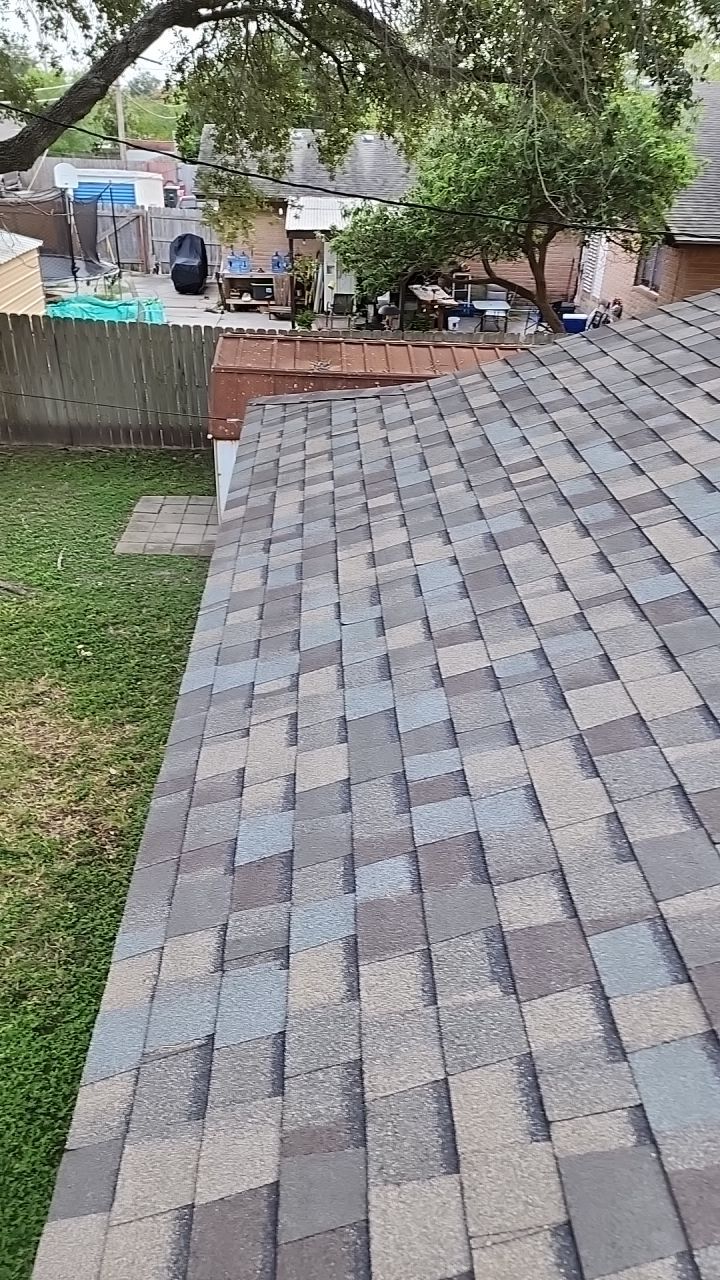 Full Roof Replacement using Certainteed Landmark Weatherwood by Galvan Roofing and Construction
