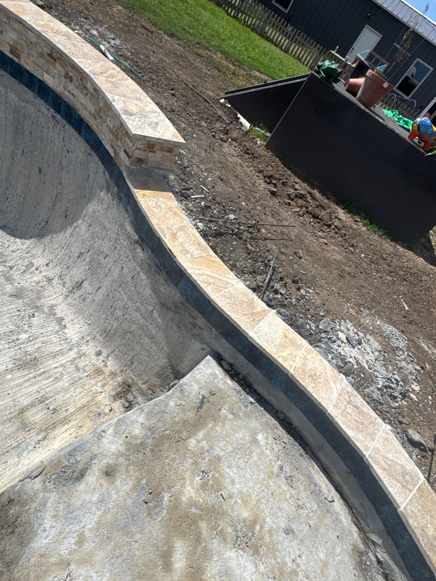 Classic Freeform Pool with Flagstone Coping by Pinnacle Pools and Spas - DFW
