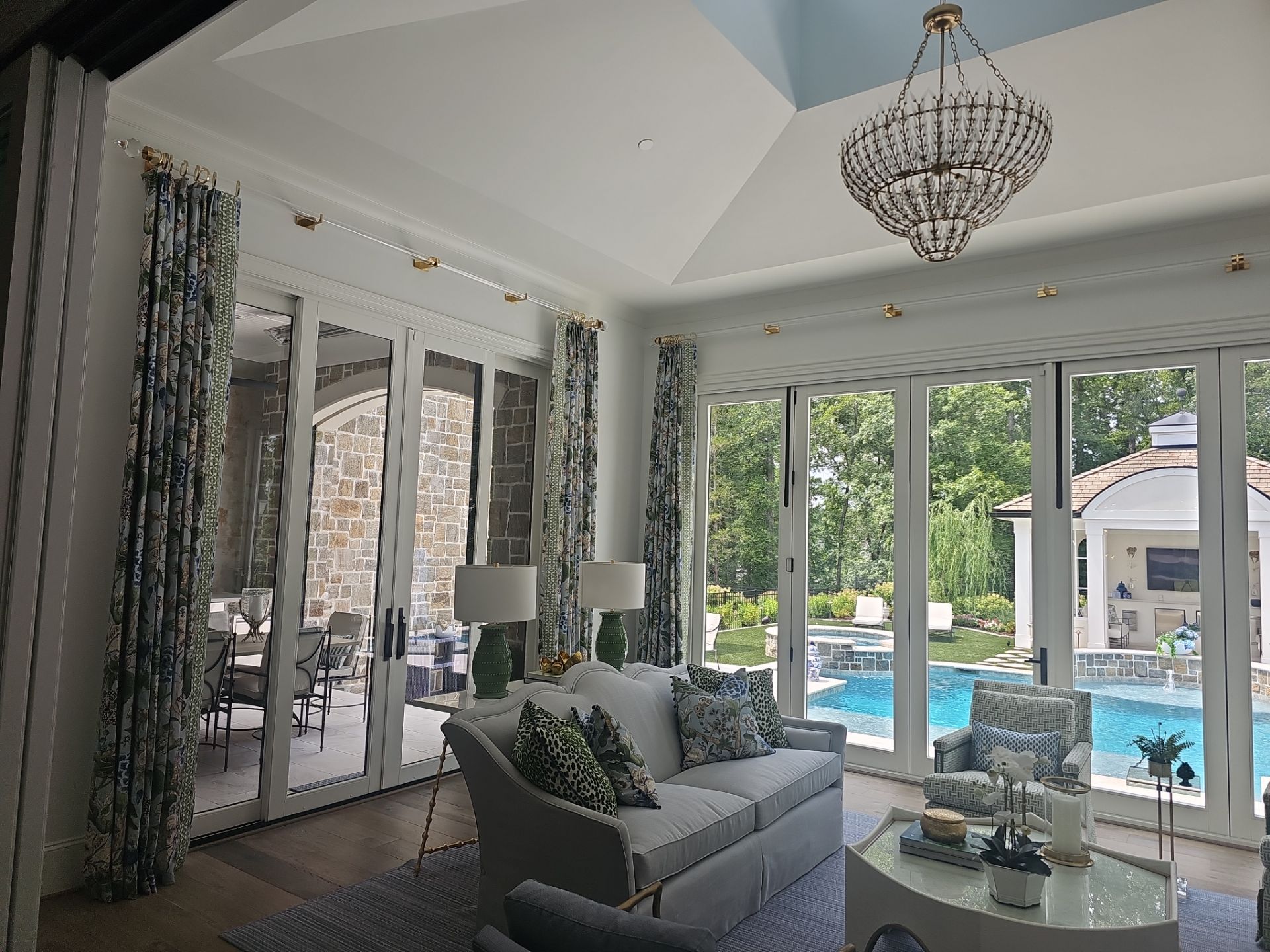 Whole house project in Greenville, SC by Southern Traditions Window Fashions