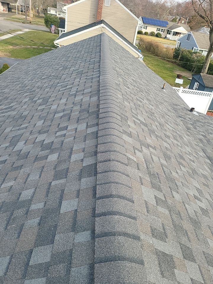 Residential Roofing Installation using Owens Corning TruDefinition - Williamsburg Gray by A Plus Exterior