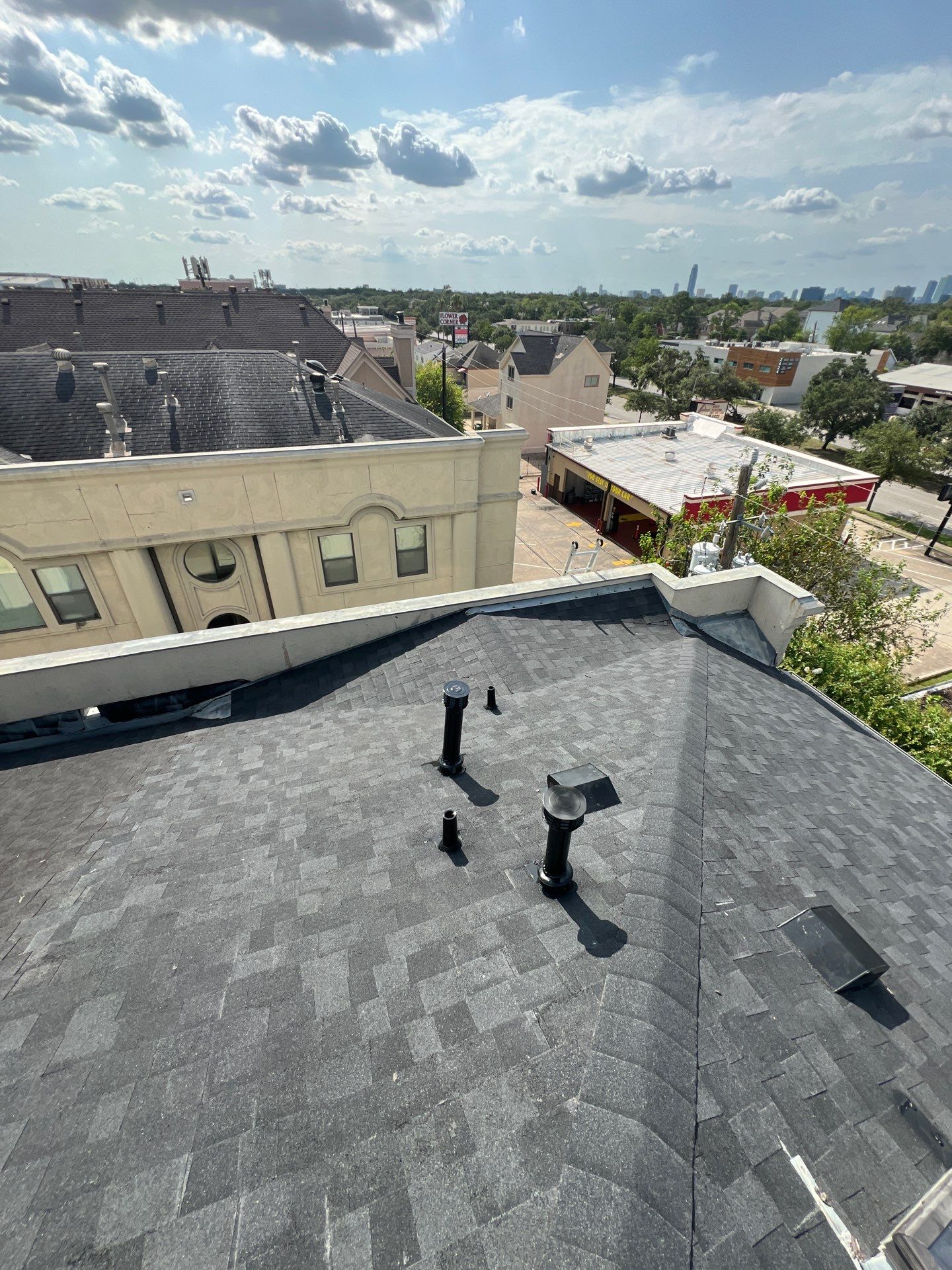 Residential Roofing Installation using Owen's Corning Duration (Lifetime) Shingles by Roof Repair Company