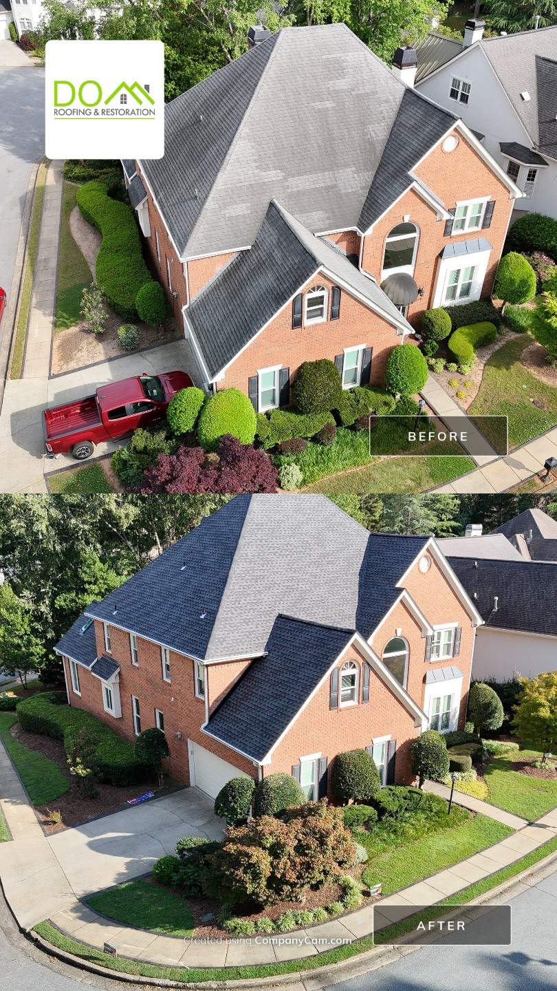  Sidestreet Circle  Atlanta Roof Replacement  by Dom Roofing & Restoration