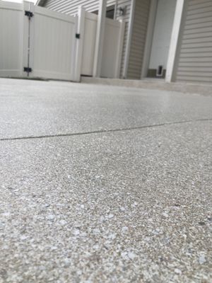 Patio Transformation using Sandstone