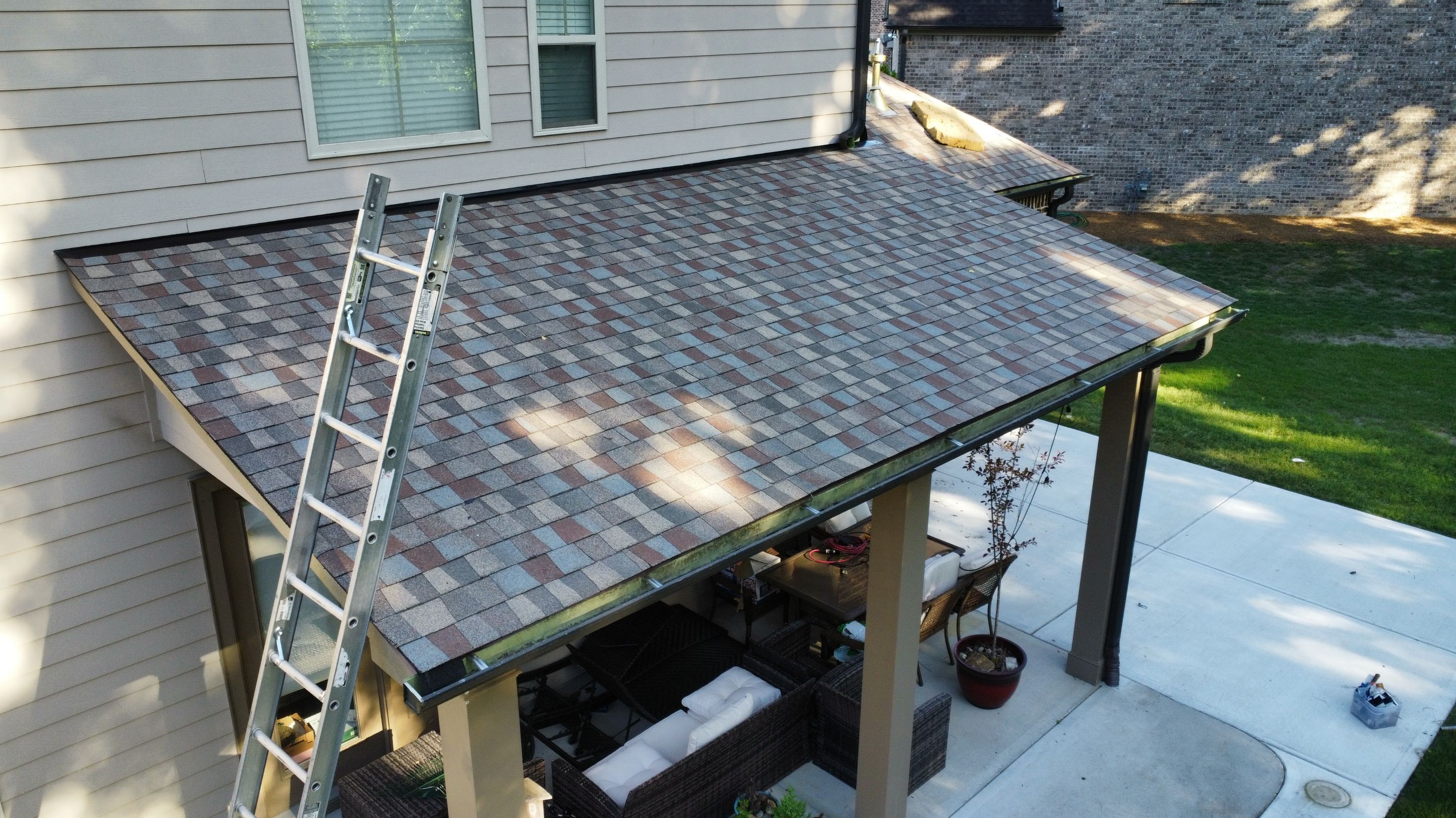 Marietta, GA Roof Replacement GAF Timberline HDZ Golden Harvest by Reset Roofing