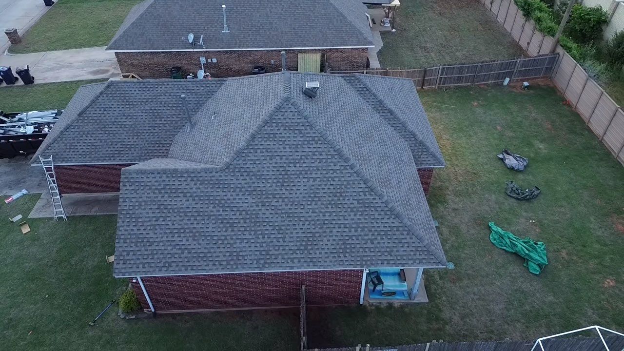 roof replacement in Yukon by McCann's Roofing and Construction