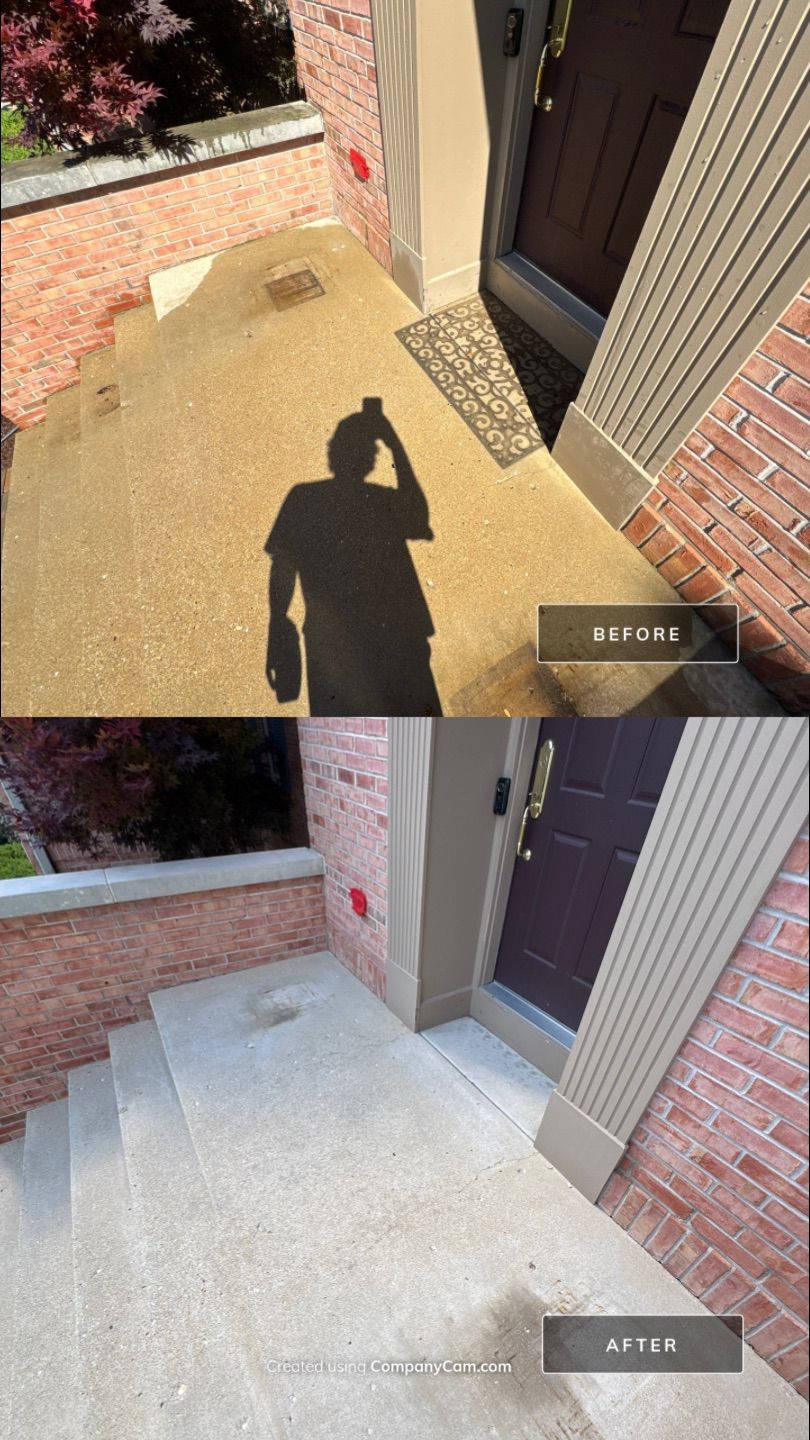 Project in Elgin by Simmons Power & Soft Washing