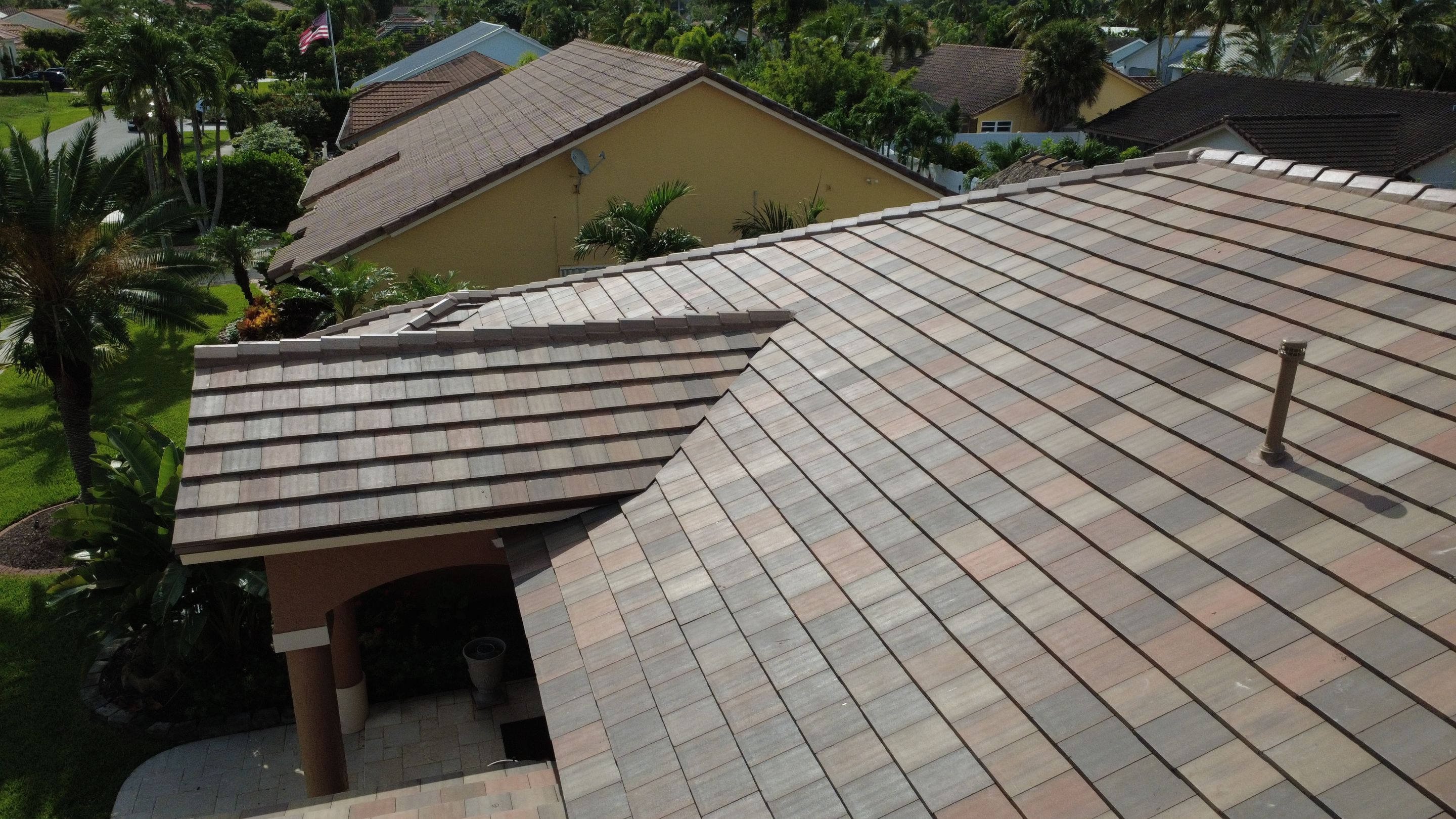 Residential Roofing Installation using Eagle Roofing Tile by BLUES BROTHERS ROOFING