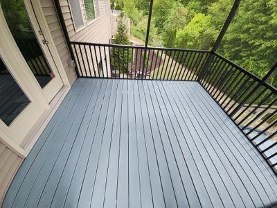 Weathered Deck using AcryFin
