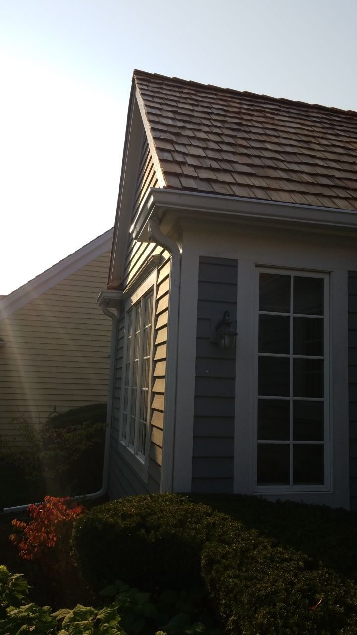 Cedar Roof Installation in Lake Forest by Custom Installations, Inc.