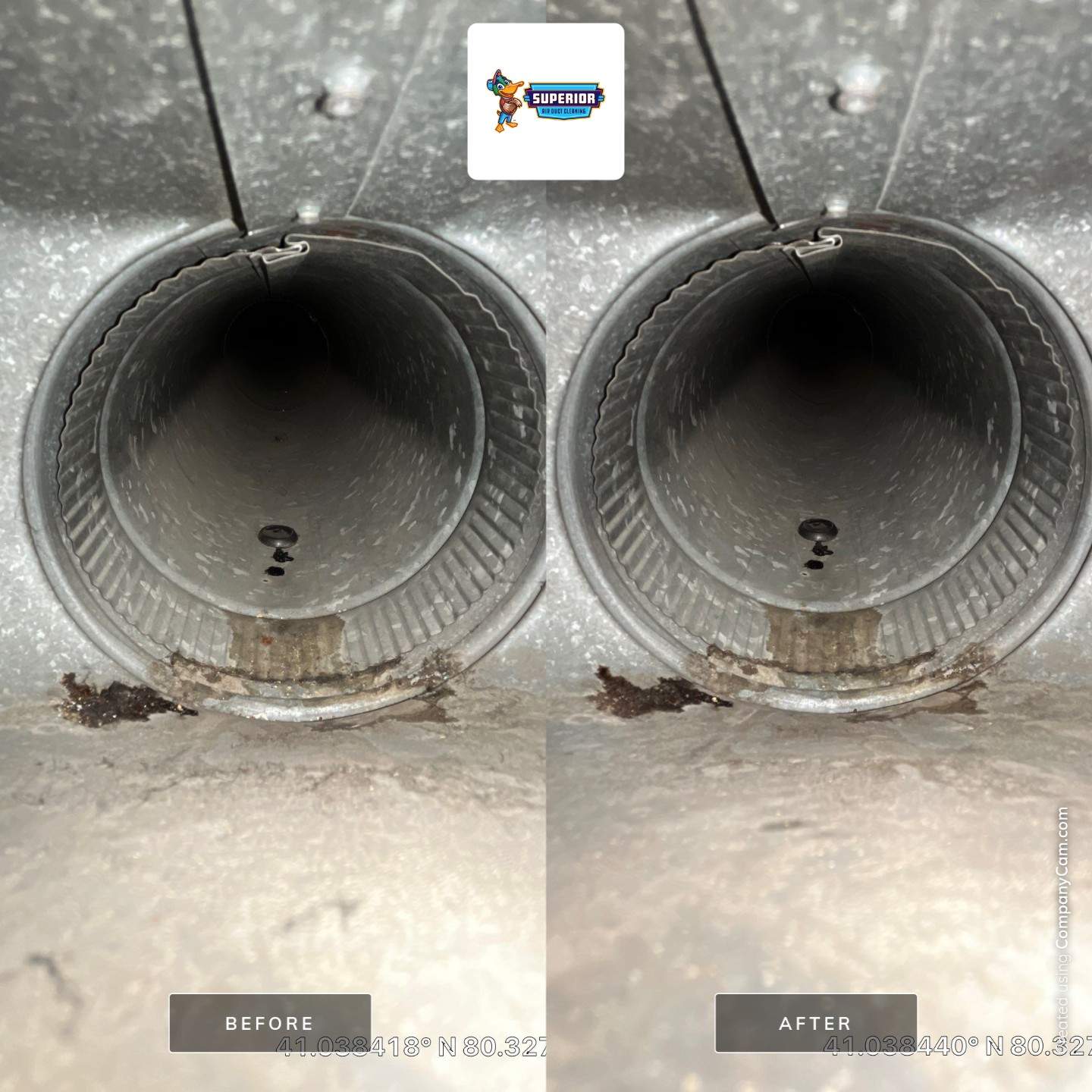 Air Duct Cleaning With a Vacuum Truck in New Castle, PA by Superior Air Duct Cleaning
