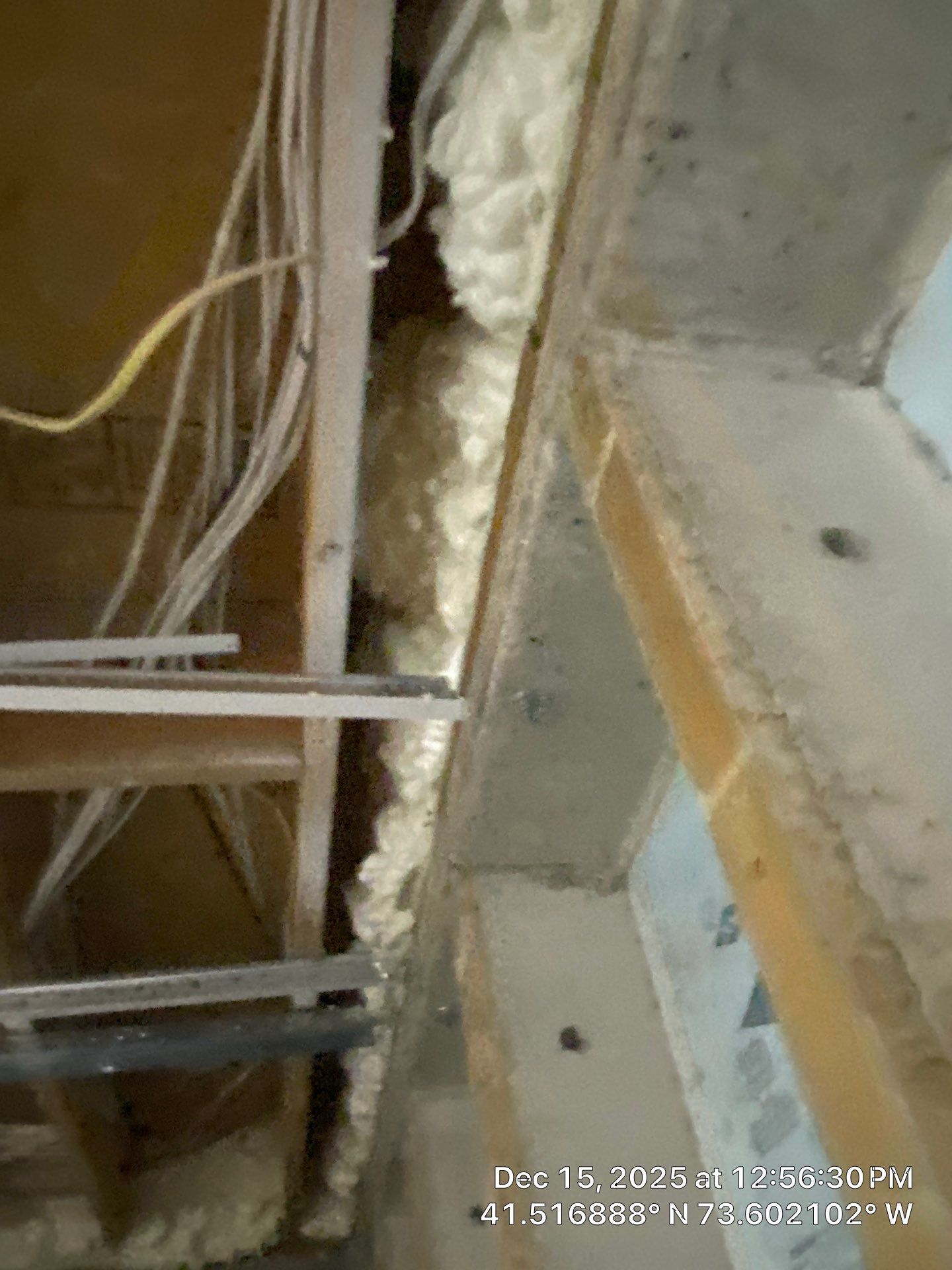 Attic Insulation using open cell spray foam by NYS Foam & Energy