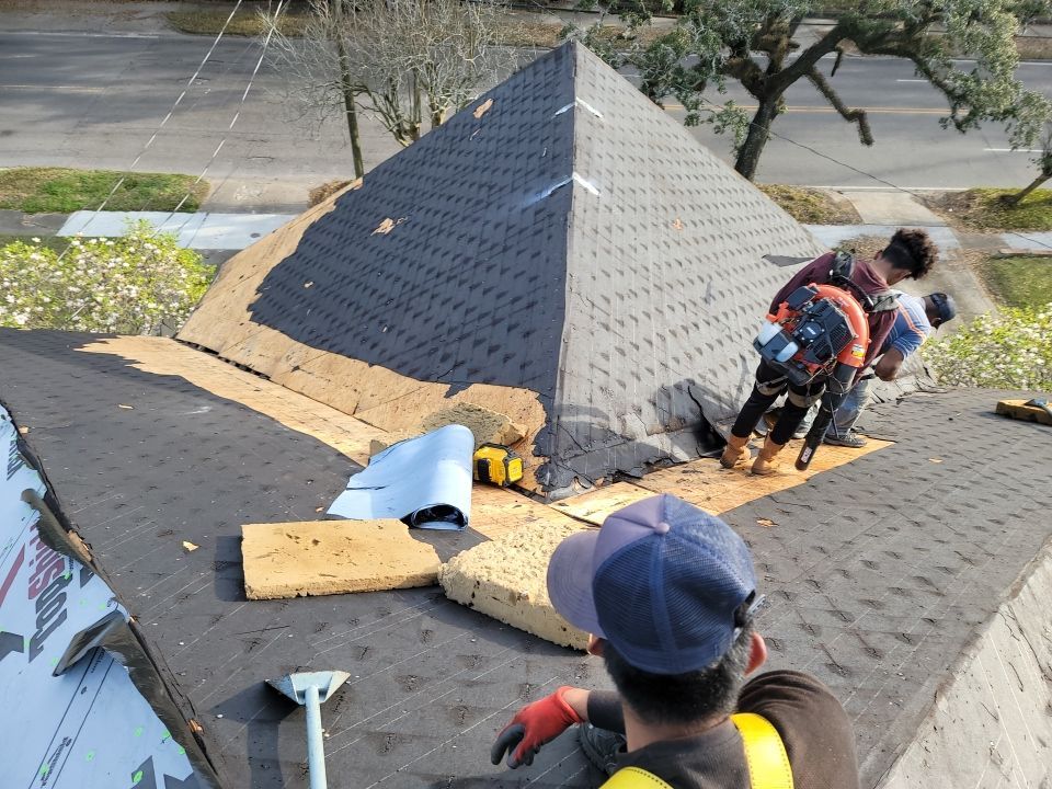 Residential Roofing Installation using Roof Replacement by American Roofing & Construction LLC