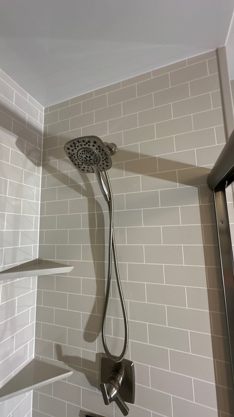 Tub to Walk-In Shower Installation in Sutton, MA  by Yankee Home Improvement