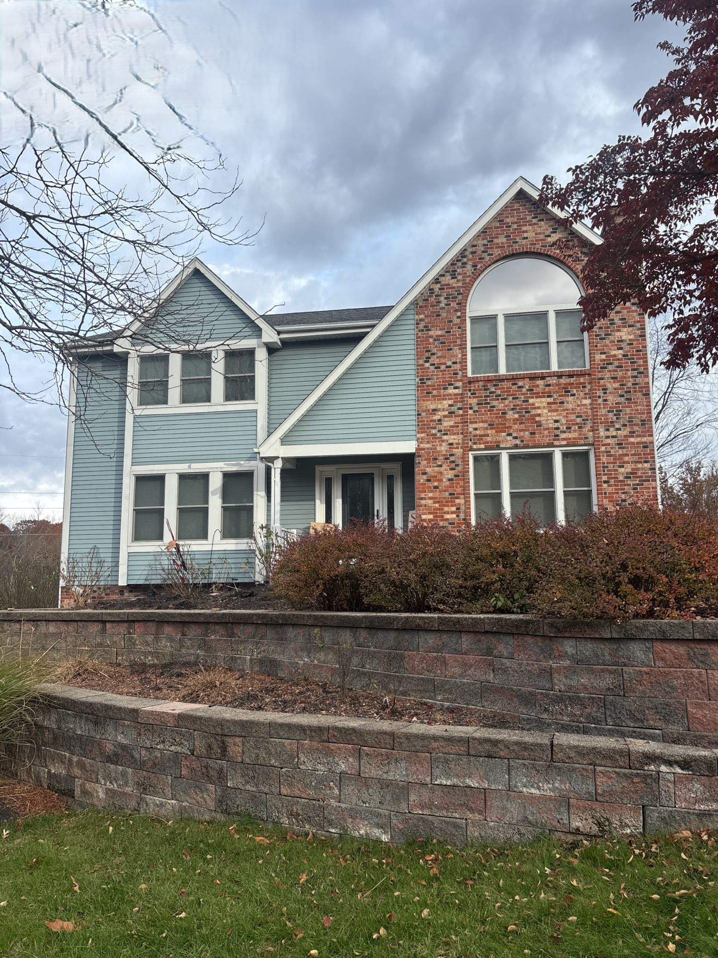 James Hardie Siding Refresh - Evening Blue by MAT Roofing