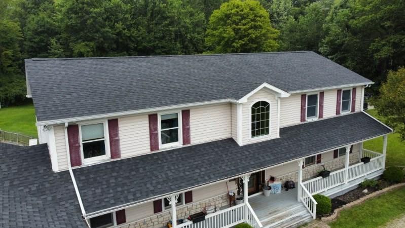 Residential Roofing Installation using IKO DYNASTY - Granite Black by JNR Roofing LLC