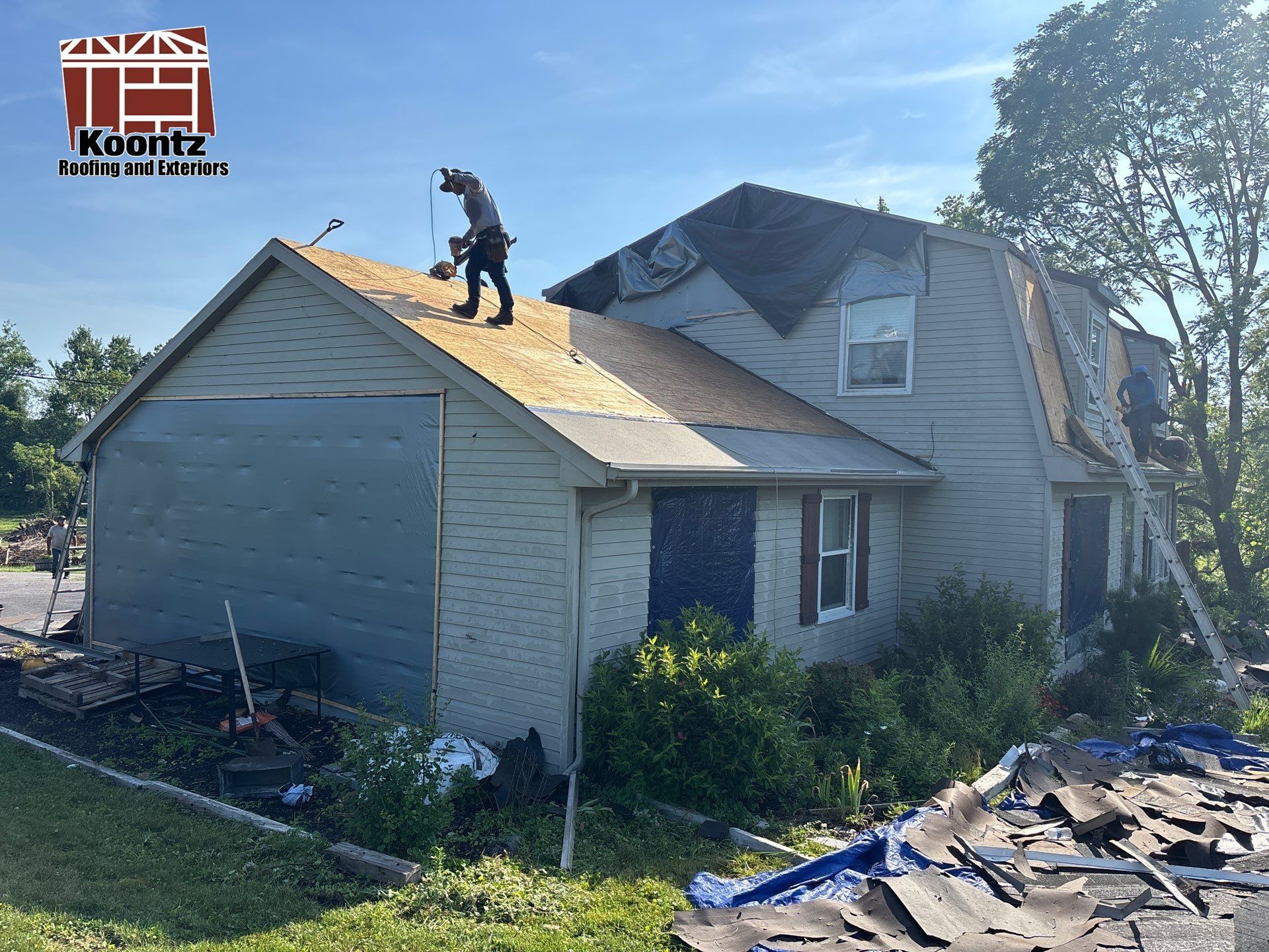 Roof & Exterior Installation by Koontz Construction