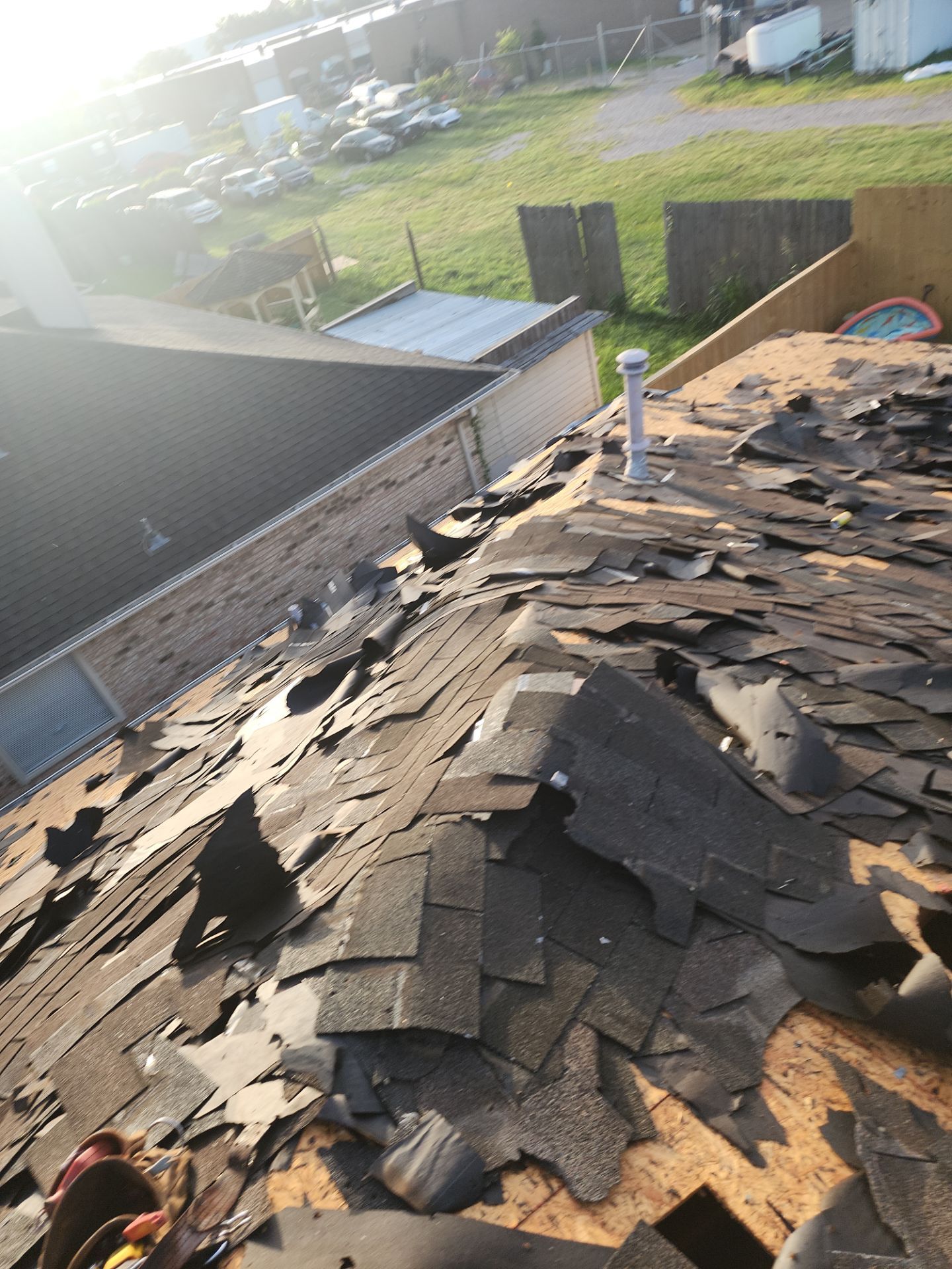 Residential Roofing Installation using Owen's Corning Duration (Lifetime) Shingles by Roof Repair Company