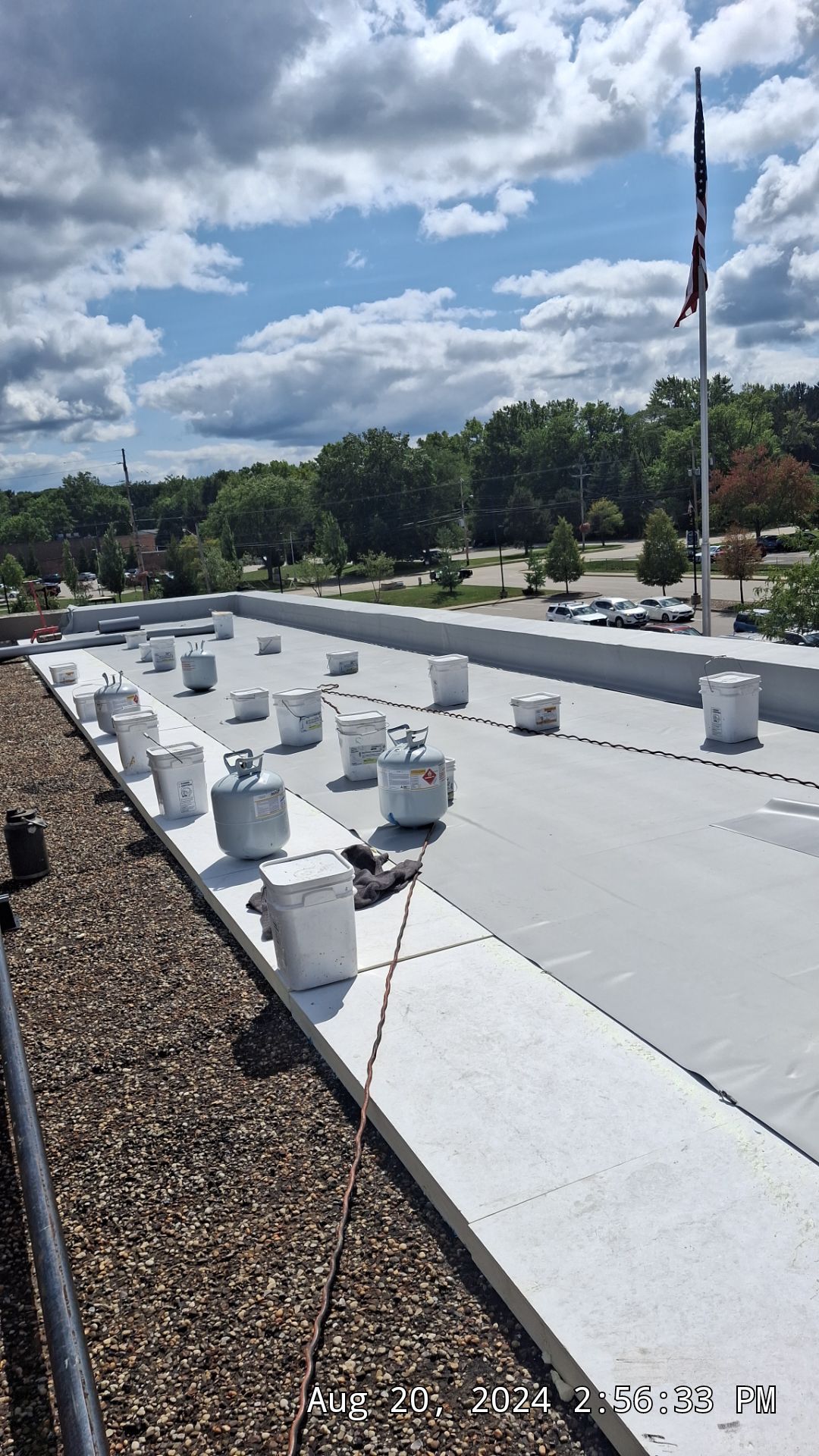 Mayfield Ohio TPO Roof Install by Gold Star Roofing LLC 