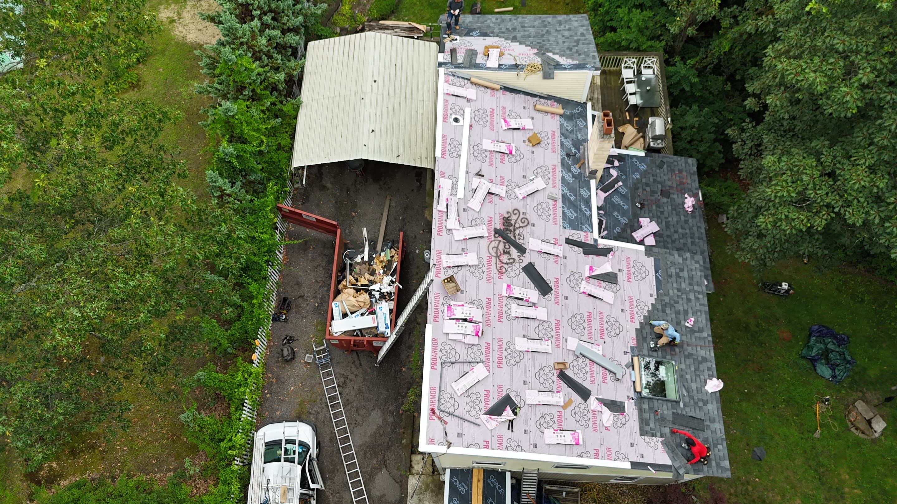 Roof, Window, and Wall Flashing Upgrade in Groton, MA by Mighty Dog Roofing of Greater Middlesex County