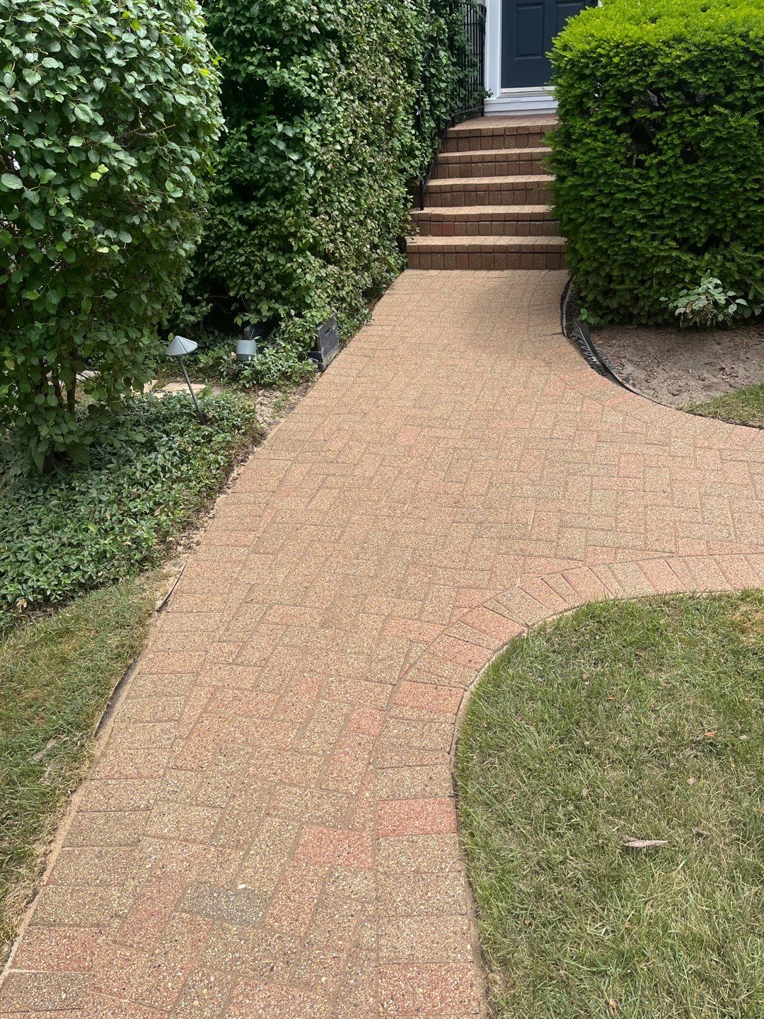 Brick paver clean, sand and seal. using Surebond SB-1300 by Northern Power Washing LLC.