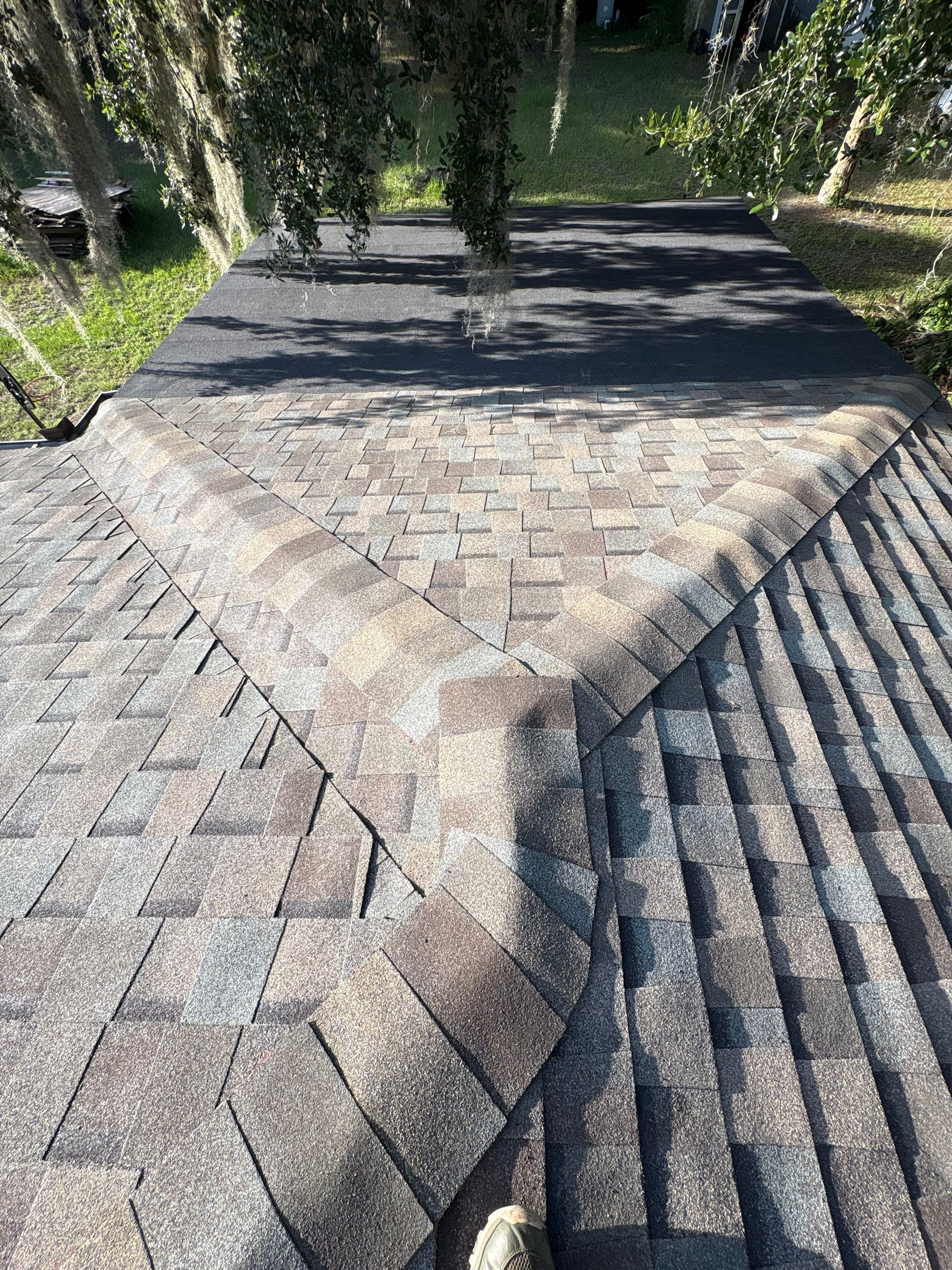 DeBary Residential Roof Replacement with Atlas Pinnacle Shingles and Wood Repair by Pinnacle Roofing Group