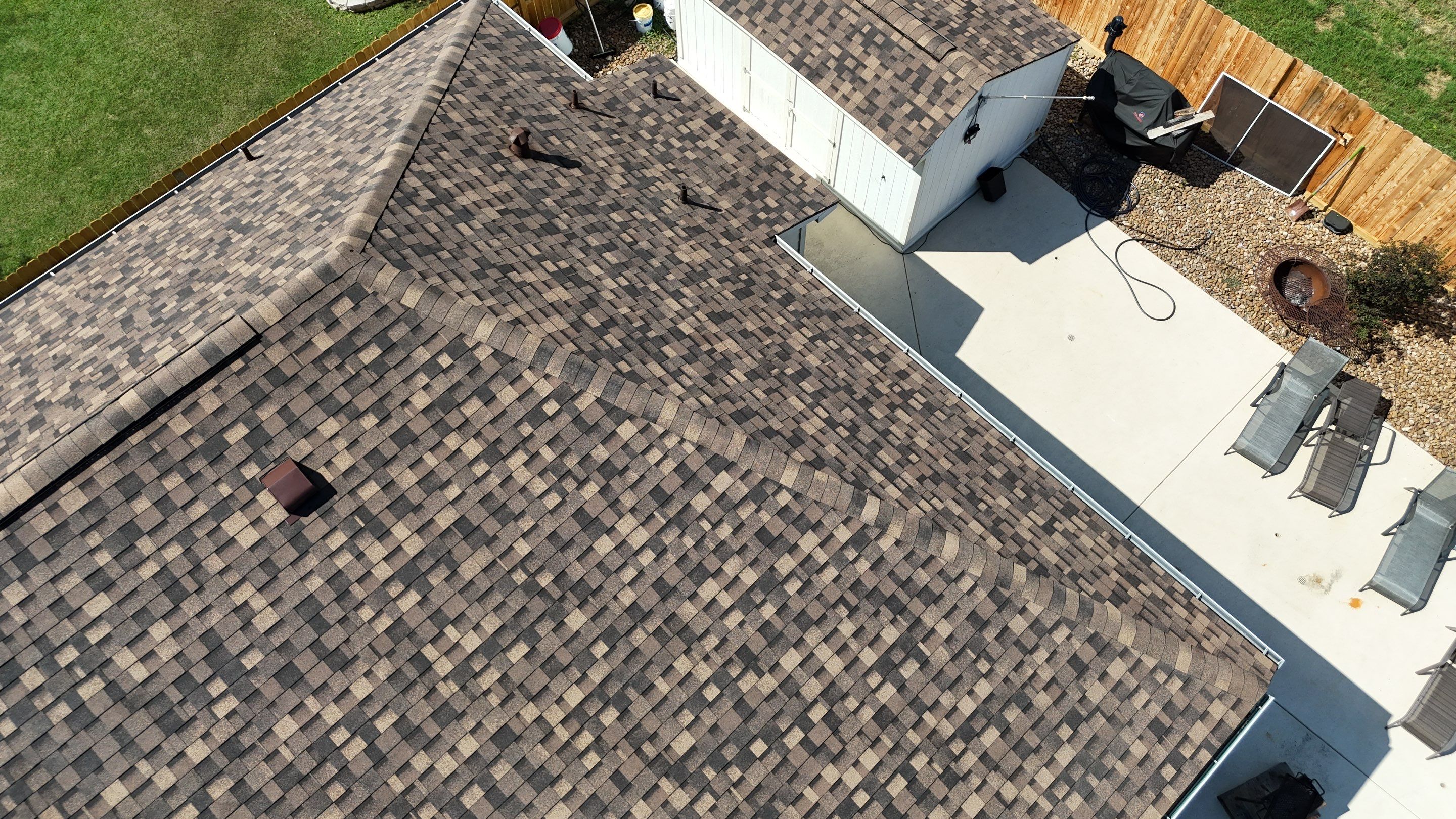 Residential Roofing Installation using IKO Dynasty by Core Four Roofing