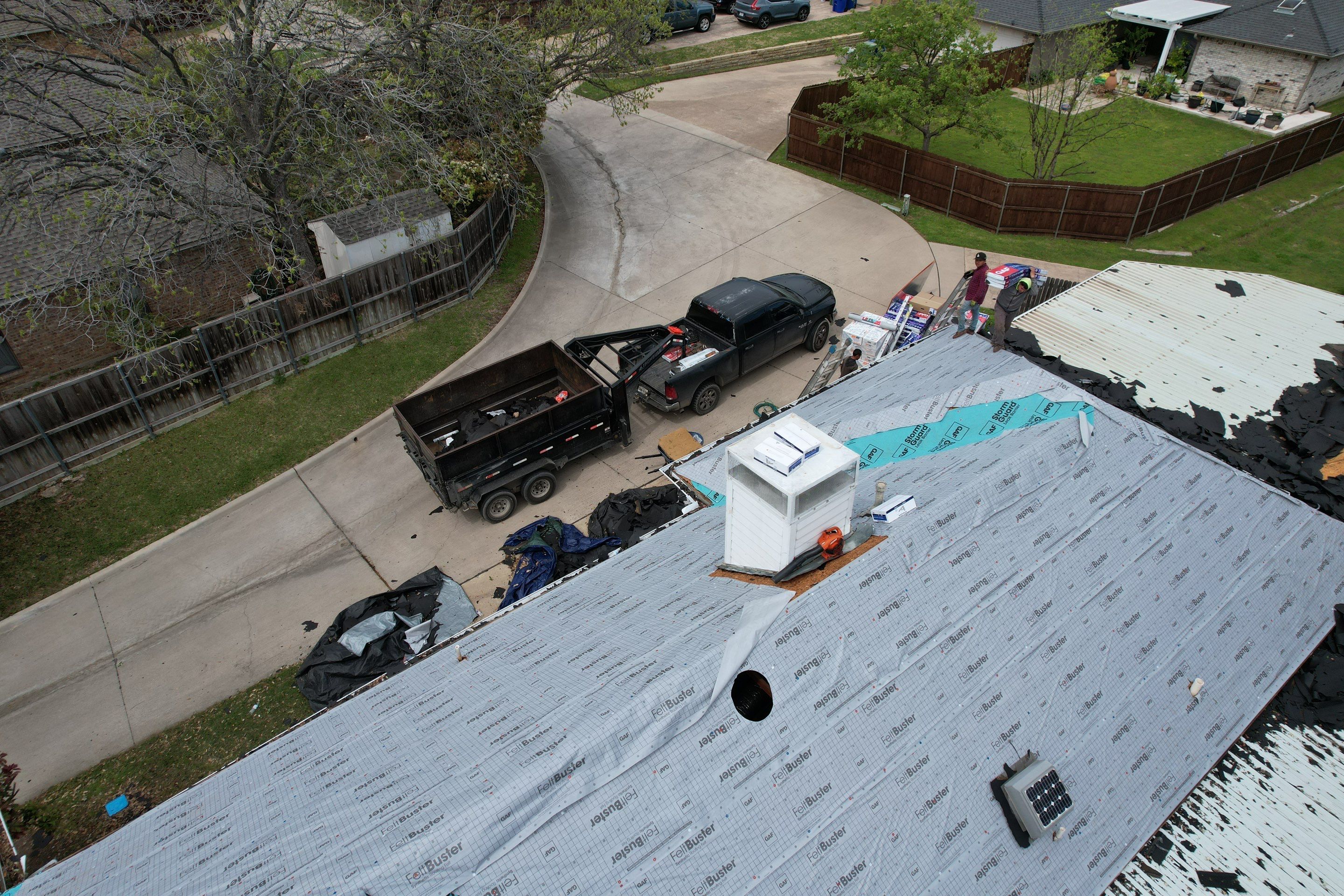 Project in Carrollton by Zeus Exteriors