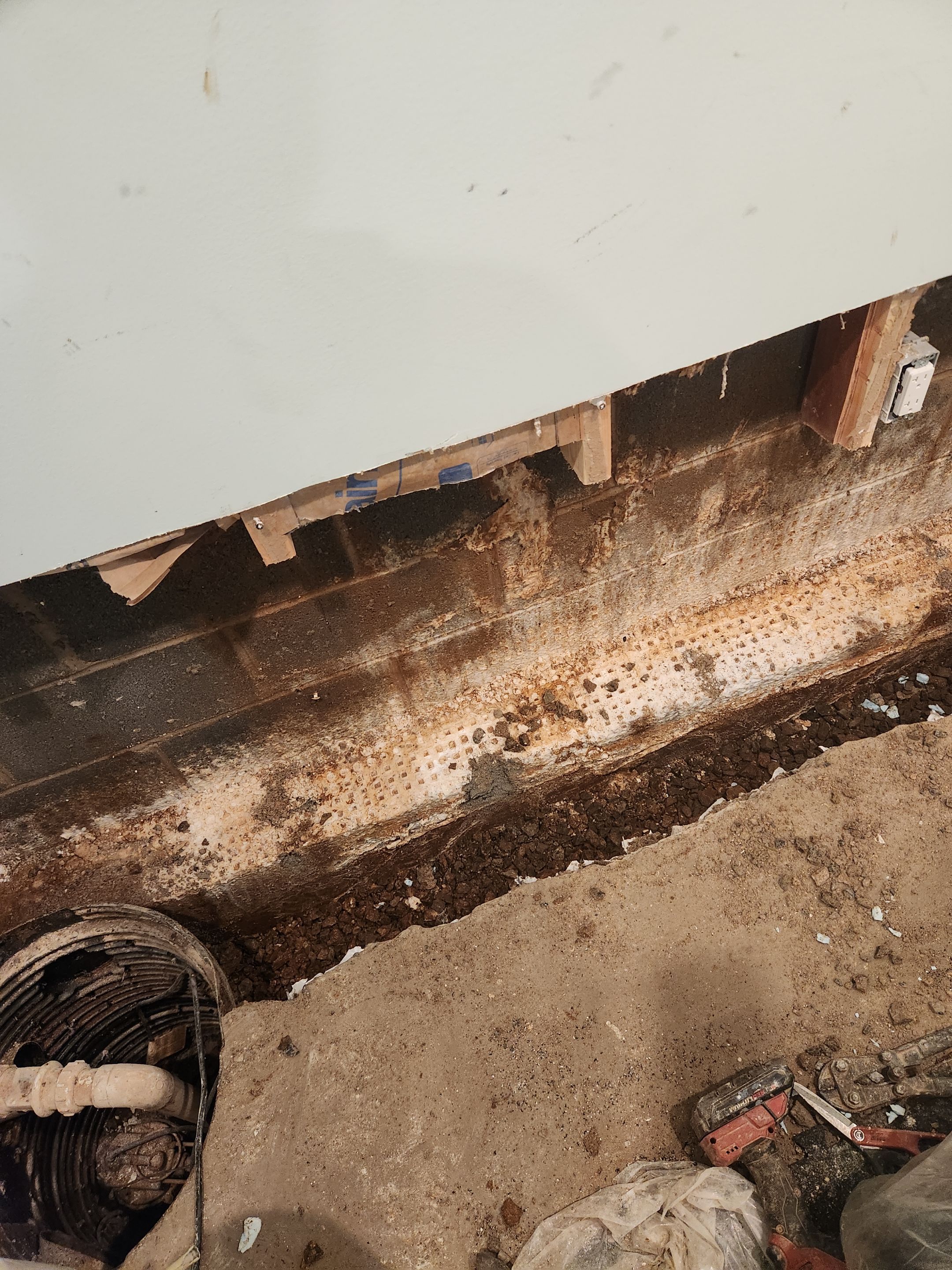 Interior French Drain Madison NJ by Pure Service Pro, LLC 
