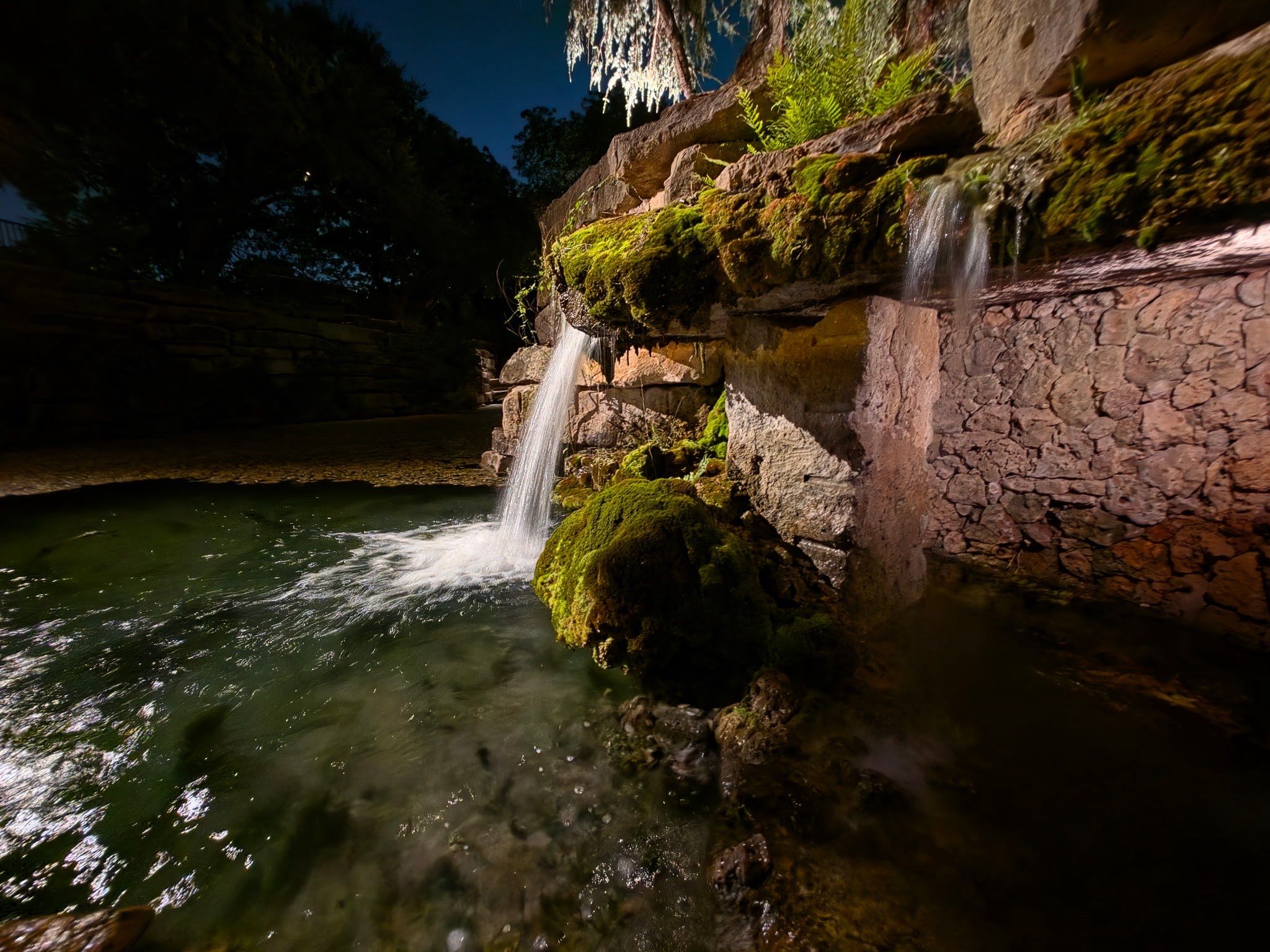 Glen Abbey HOA Park in Dallas by Outdoor Lights + Shades