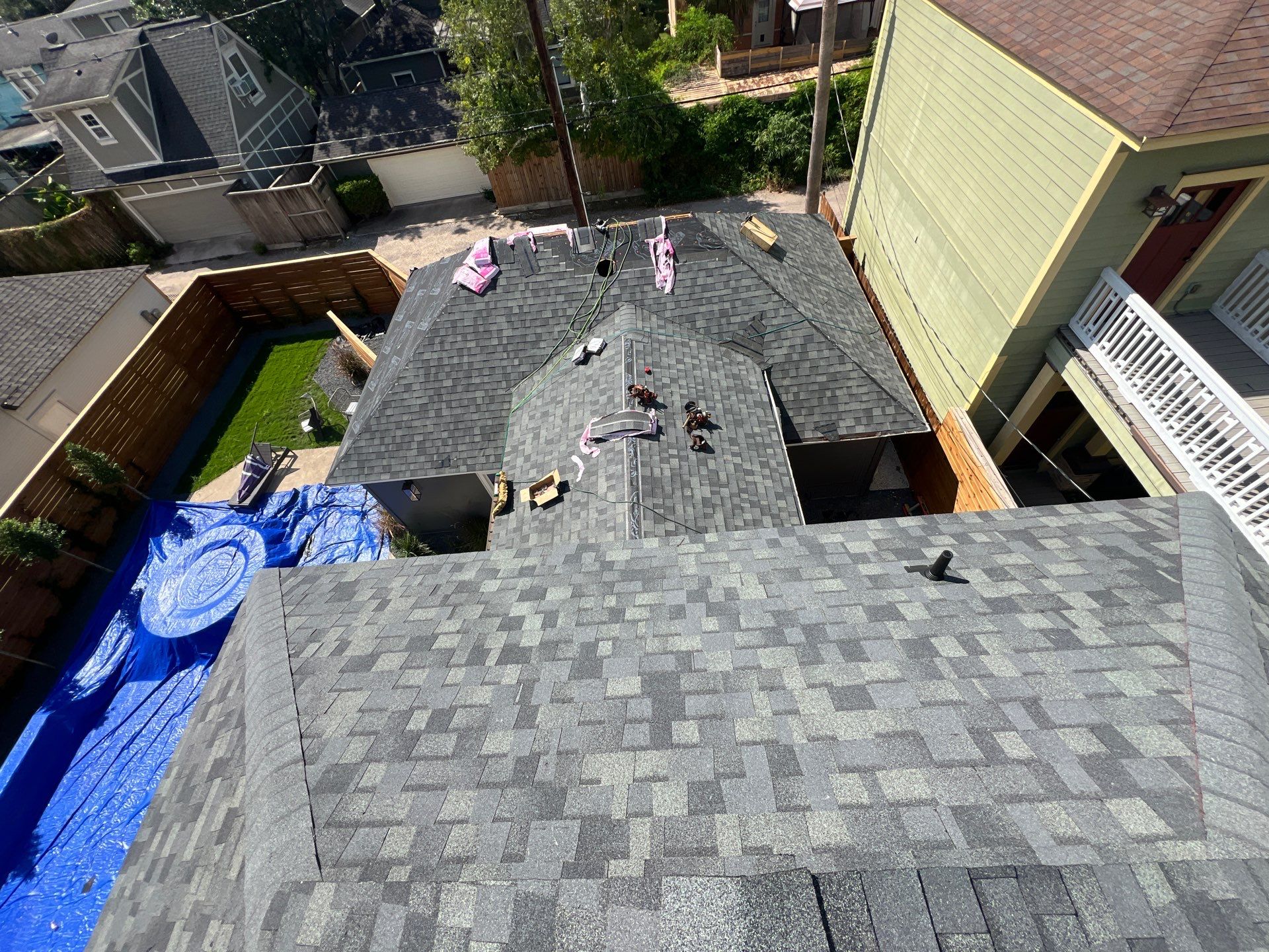 Residential Roofing Repair using Owen's Corning Duration (Lifetime) Shingles by Roof Repair Services LLC