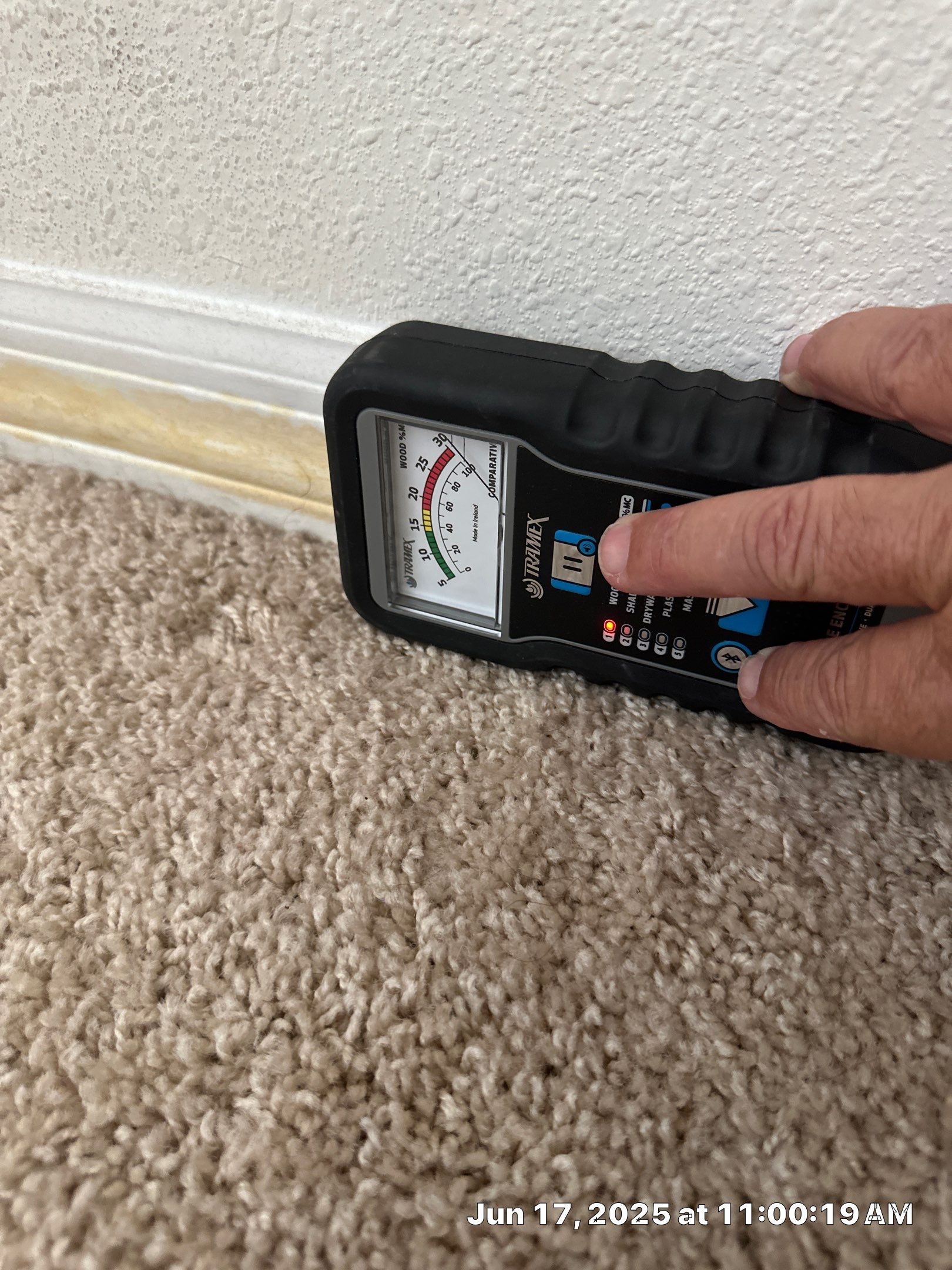 Moisture intrusion inspection with air quality testing by Building performance Solutions LLC